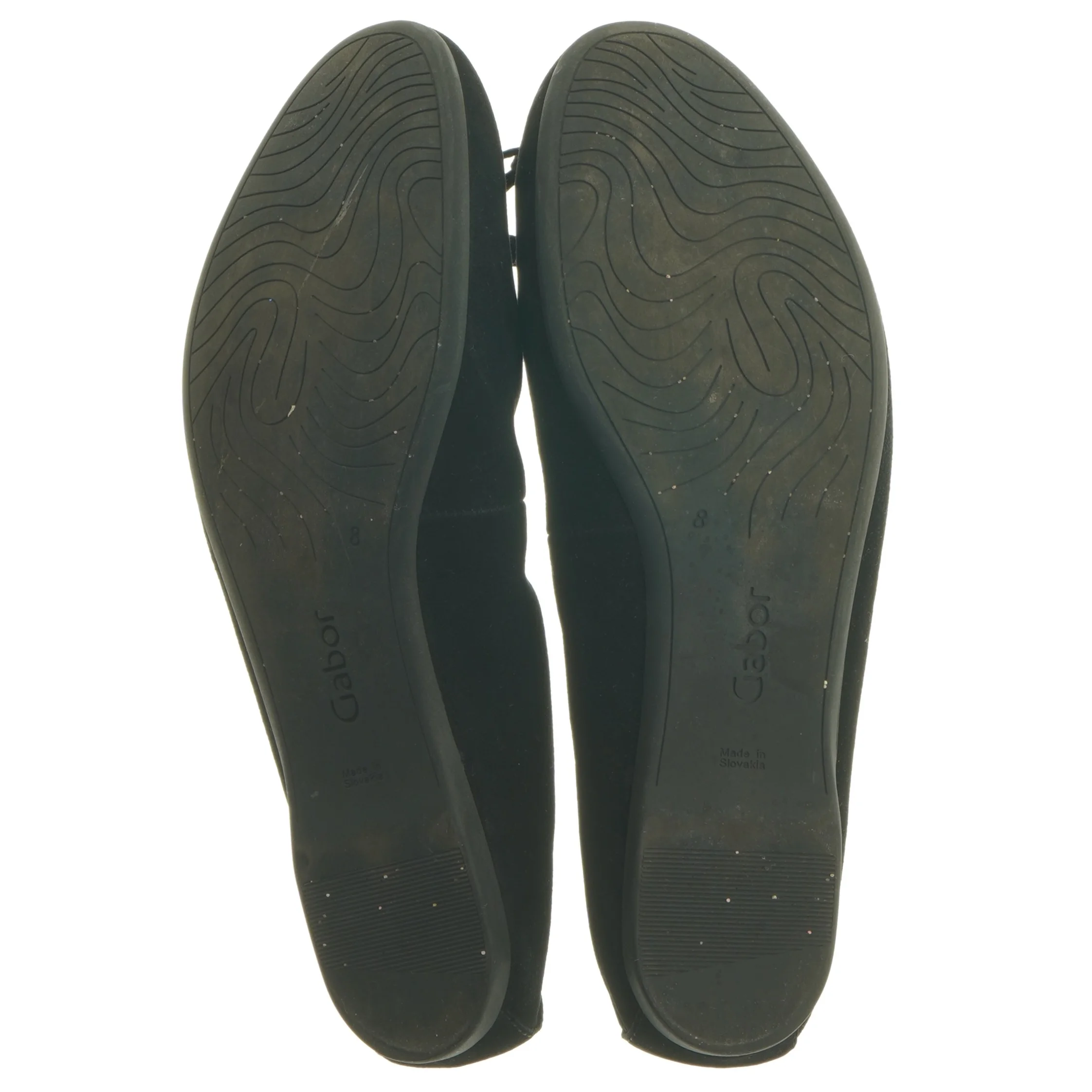 Sort ballerina sko fra Gabor (str. længde 28,5 cm)