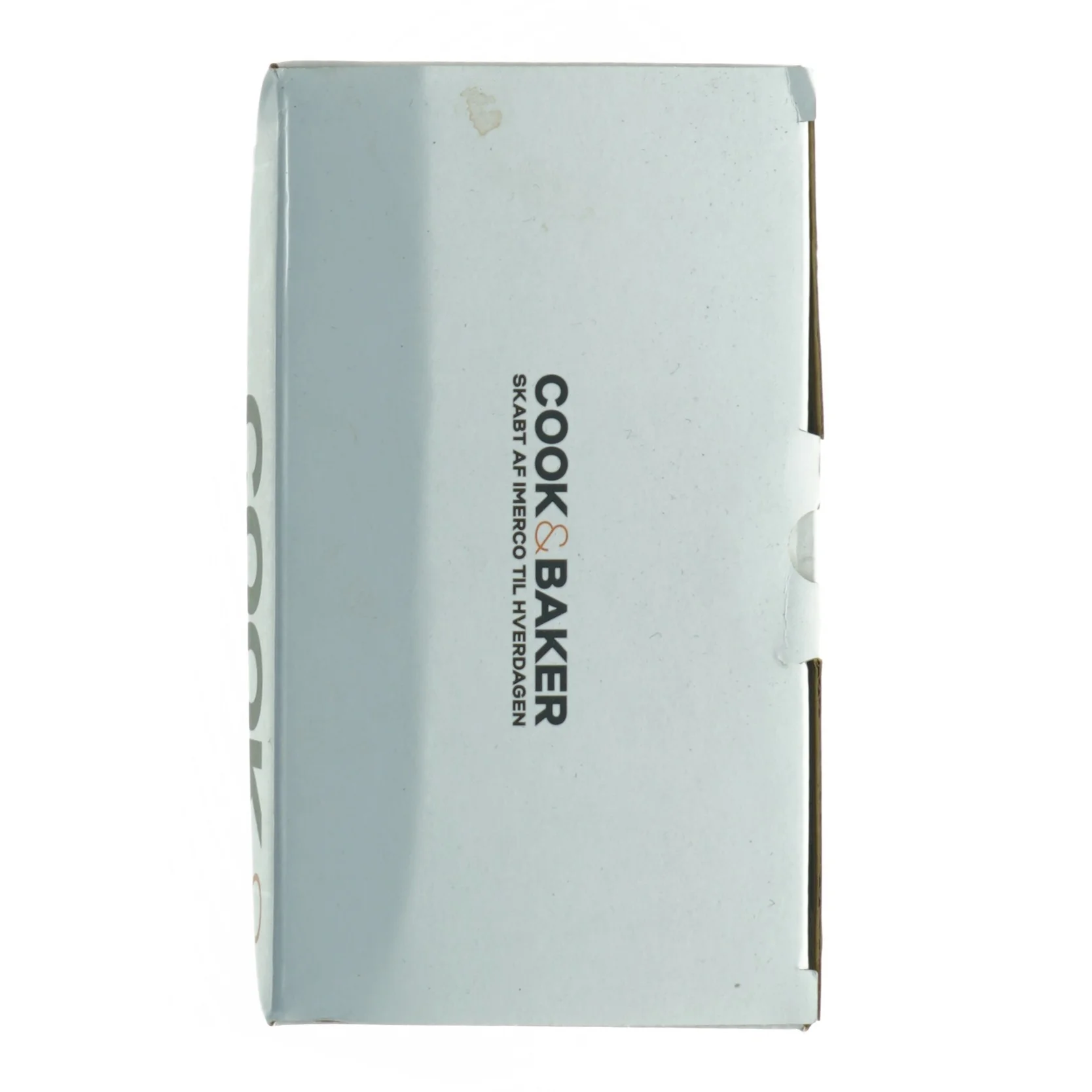 El-kaffekværn i børstet stål fra Cook & Baker (str. 20 x 8 cm)