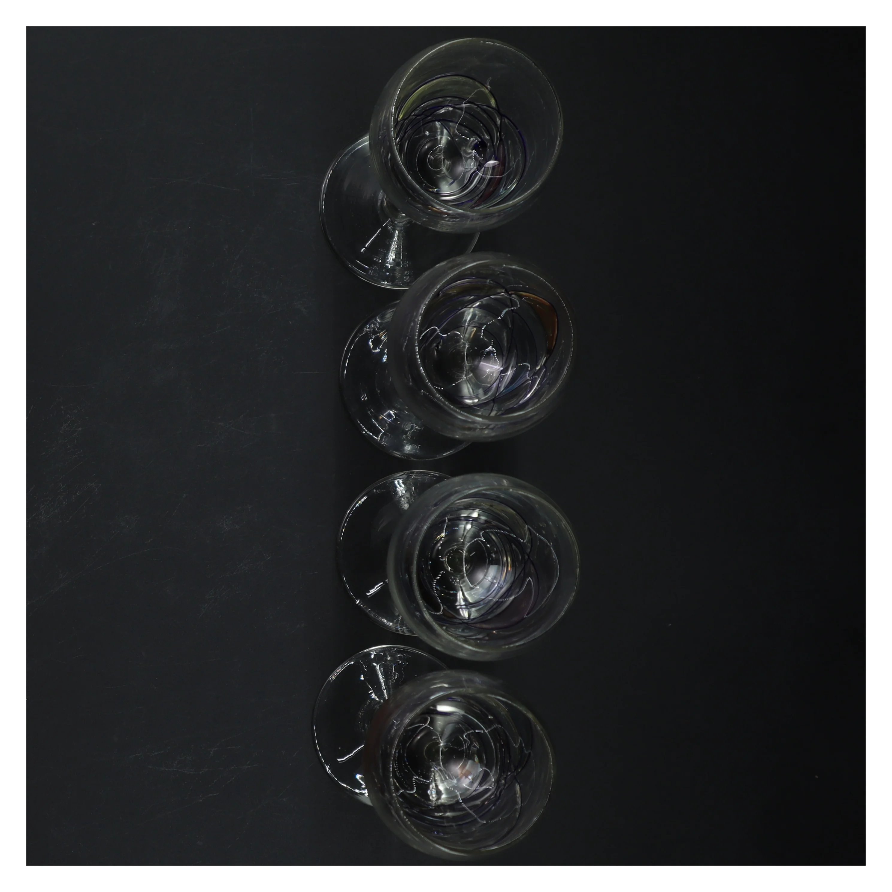 Glas til vin eller champagne (str. 4 styk, 17,5 cm)