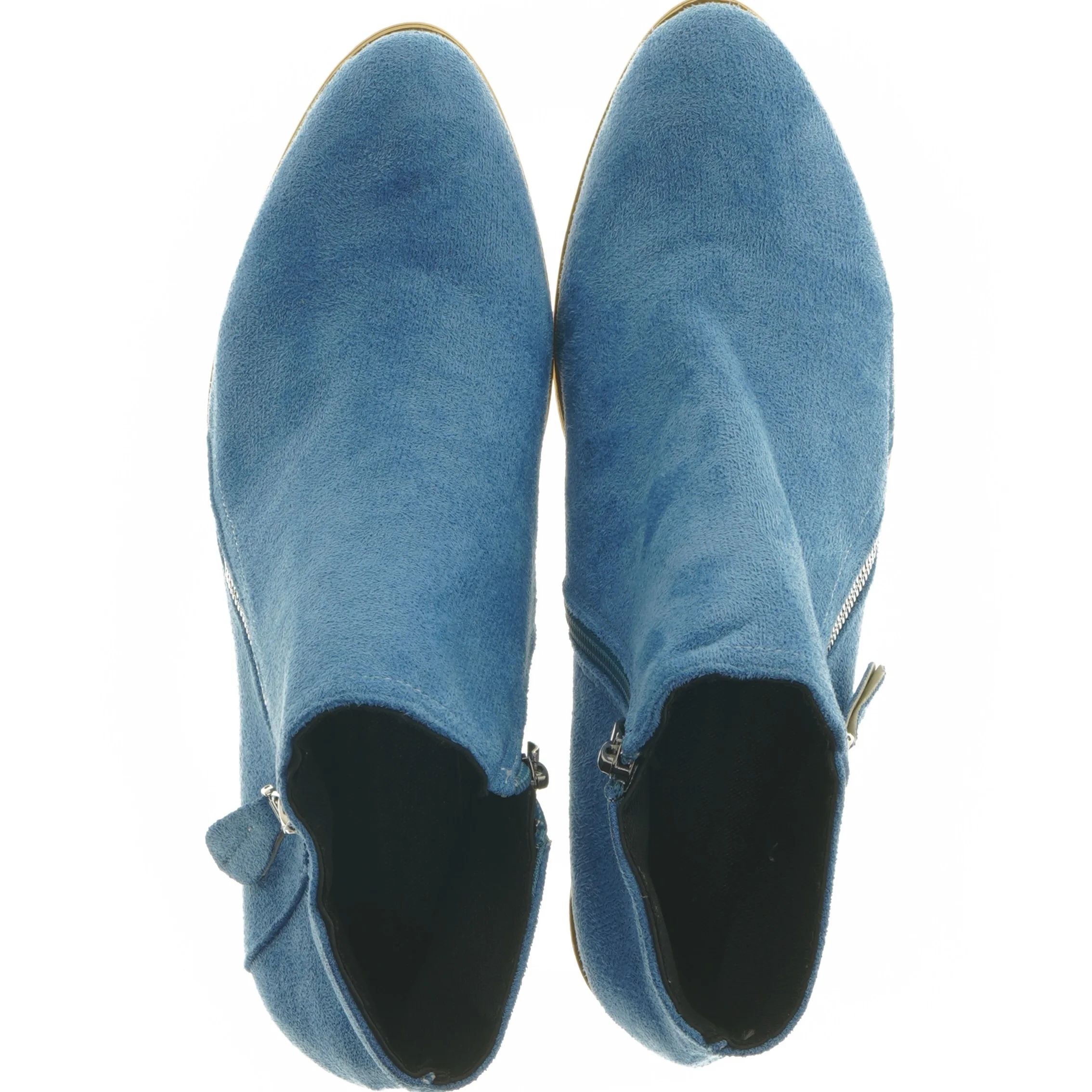 Blå ankelstøvler str. 43 (str. 43 )