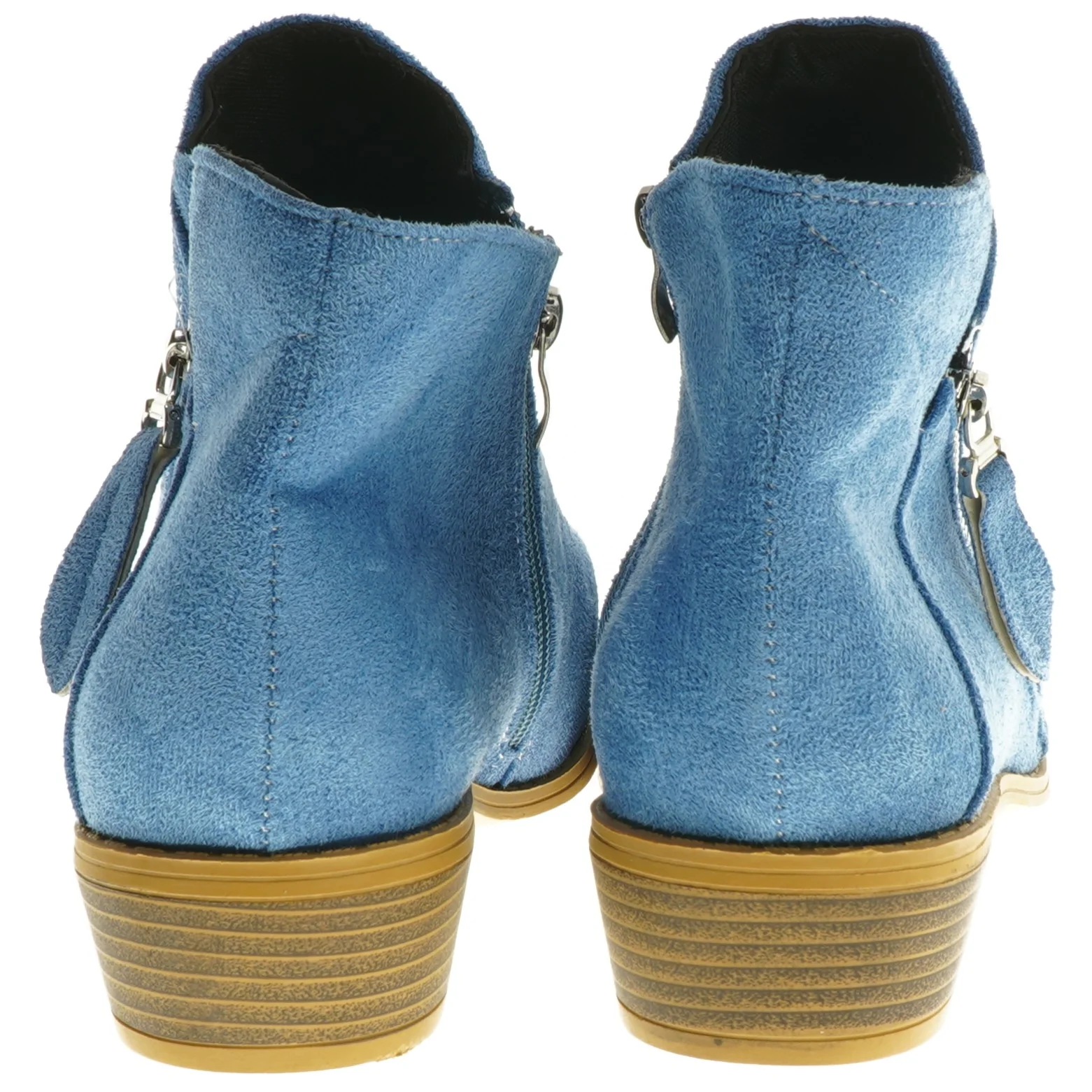 Blå ankelstøvler str. 43 (str. 43 )