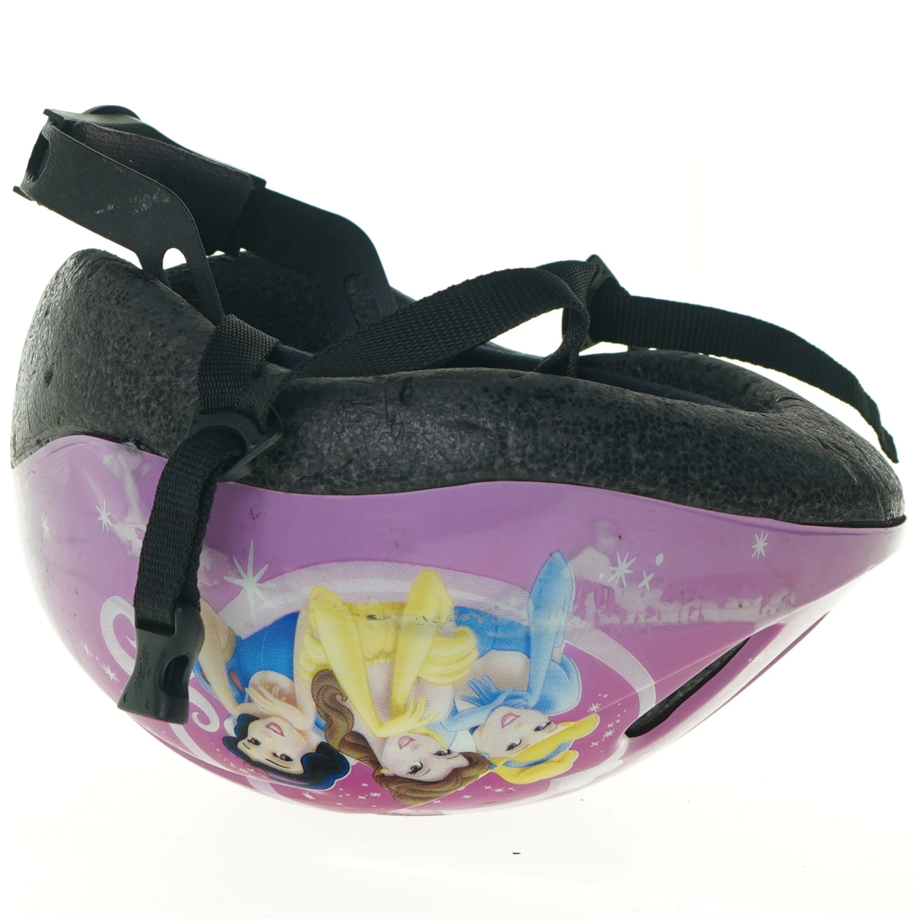 Børnecykelhjelm med prinsessemotiv fra Disney (str. 48 til 51 cm)