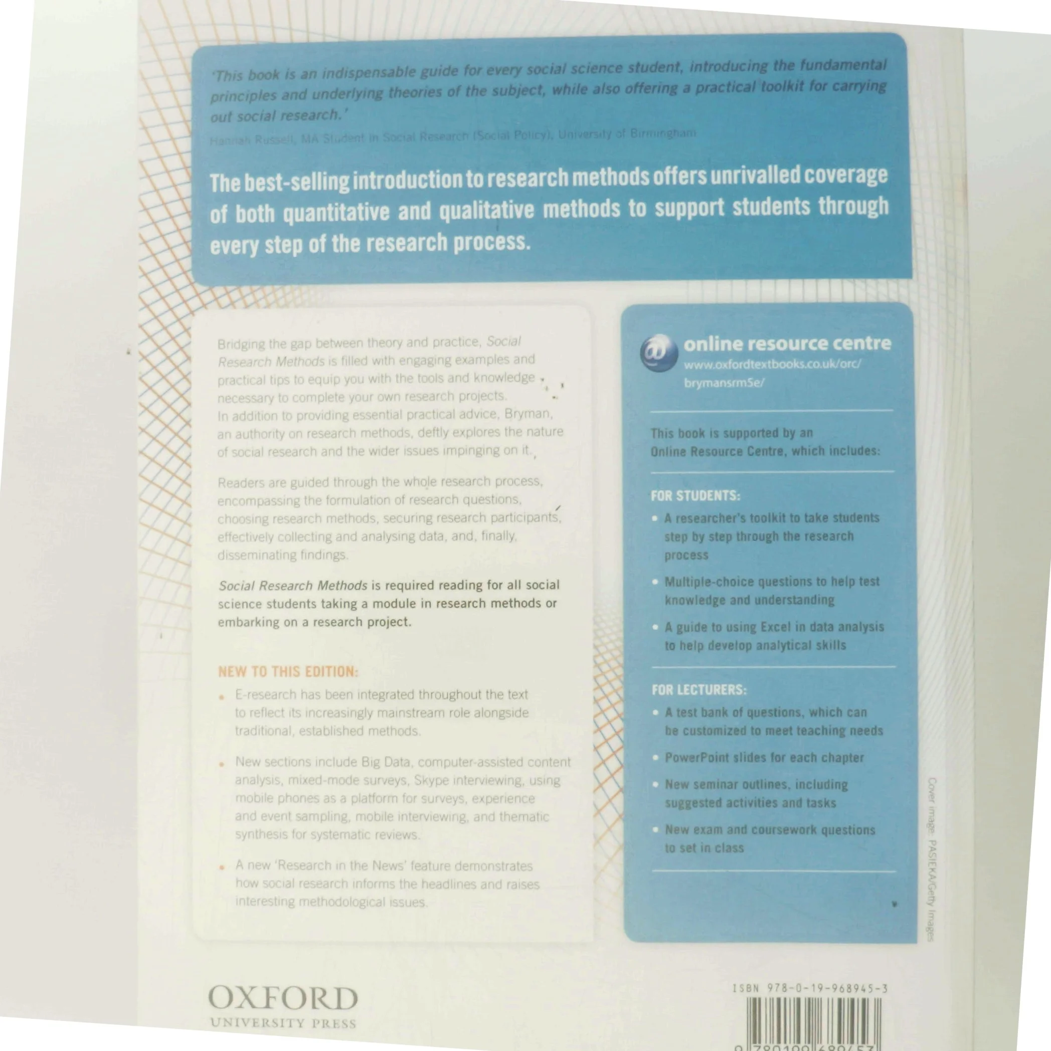 Social research methods af Alan Bryman (Bog)