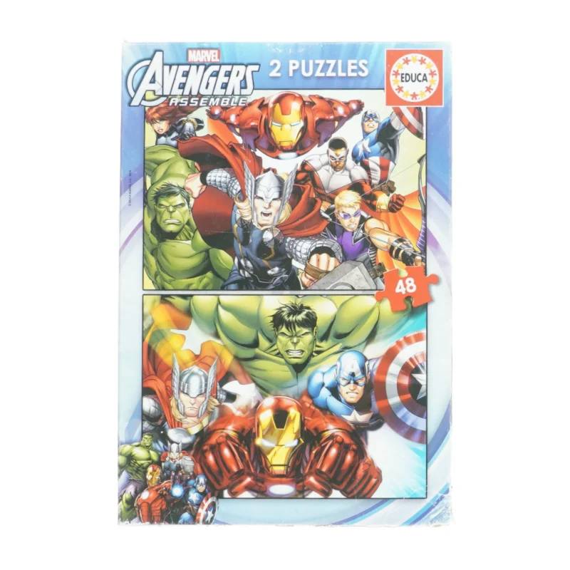 Puslespil med Avengers motiv fra Educa (str. 32 x 22 cm)