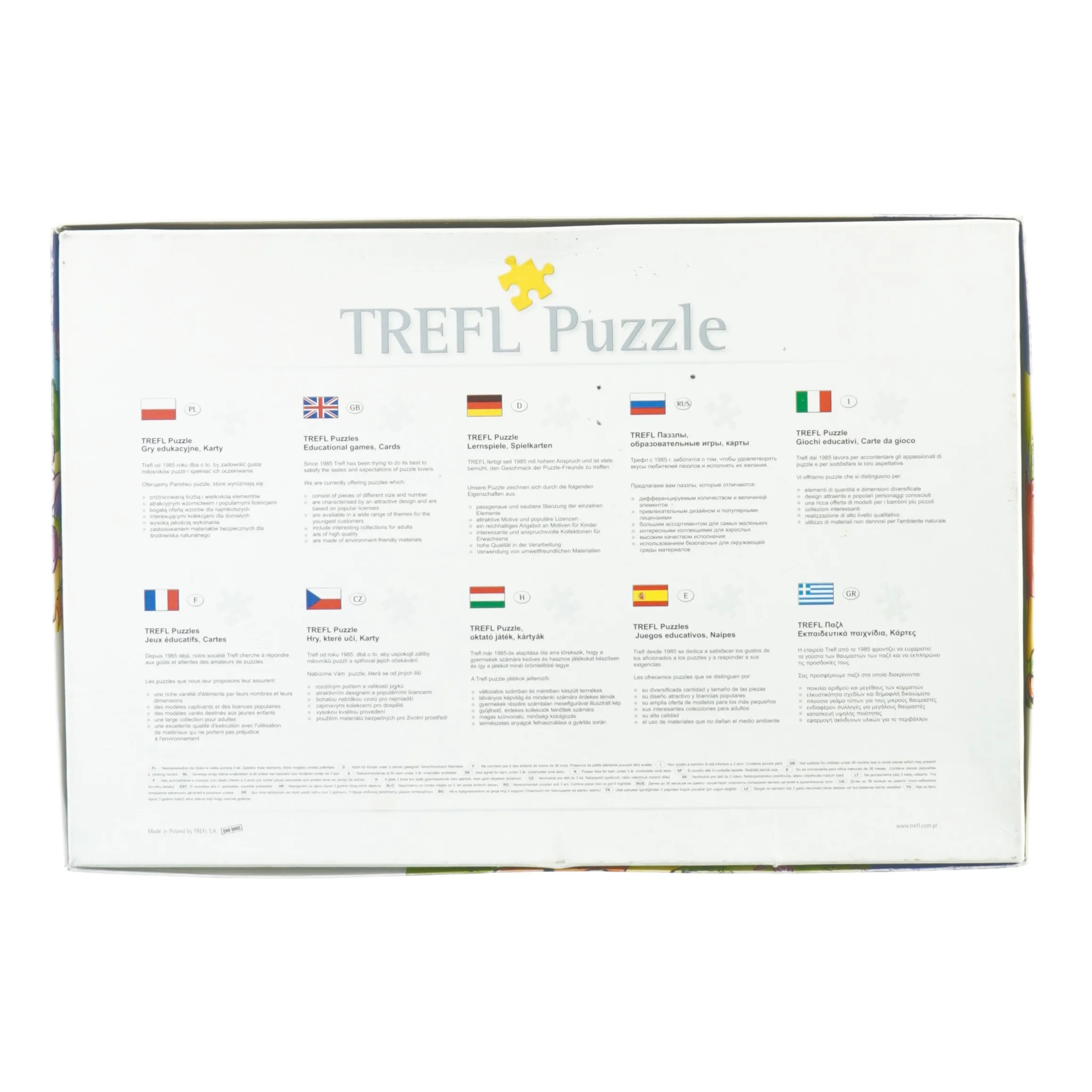 Puslespil med Peter Plys fra Trefl (str. 40 x 26 cm)