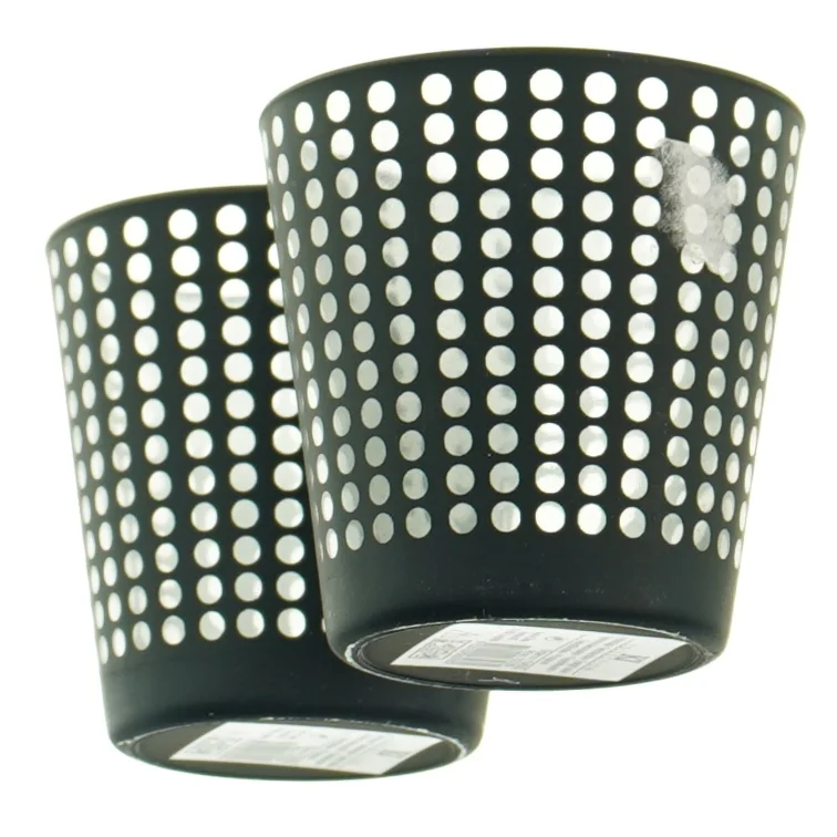 Fyrfadslysestager 2 styks fra KJ Collection (str. 7 x Ø7,5 cm)