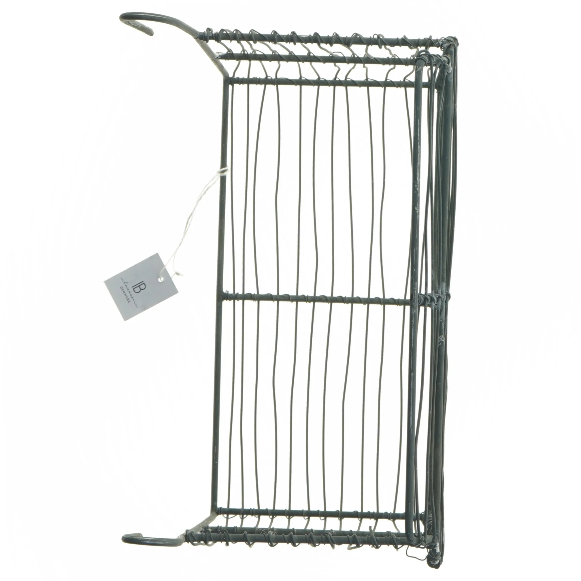   Ib Laursen - Metaltrådkurv (str. 24x21x10,5 cm)