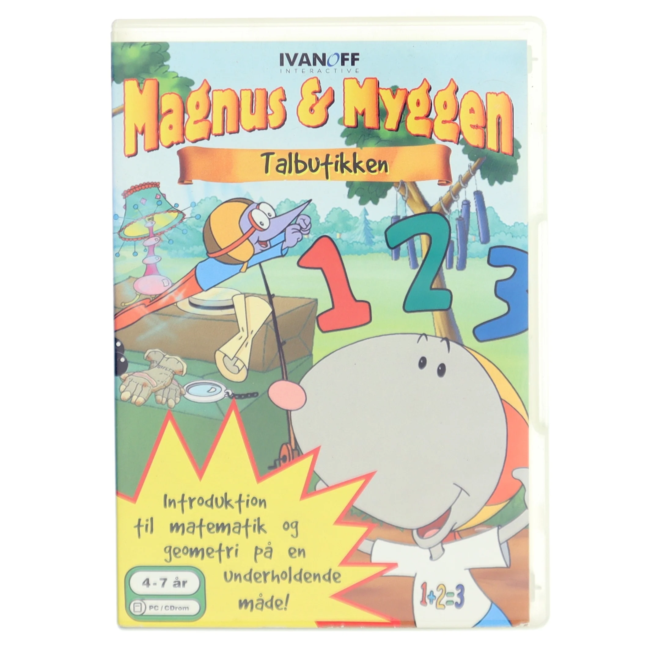 Magnus & Myggen - Talbutikken PC-spil fra Ivanoff Interactive