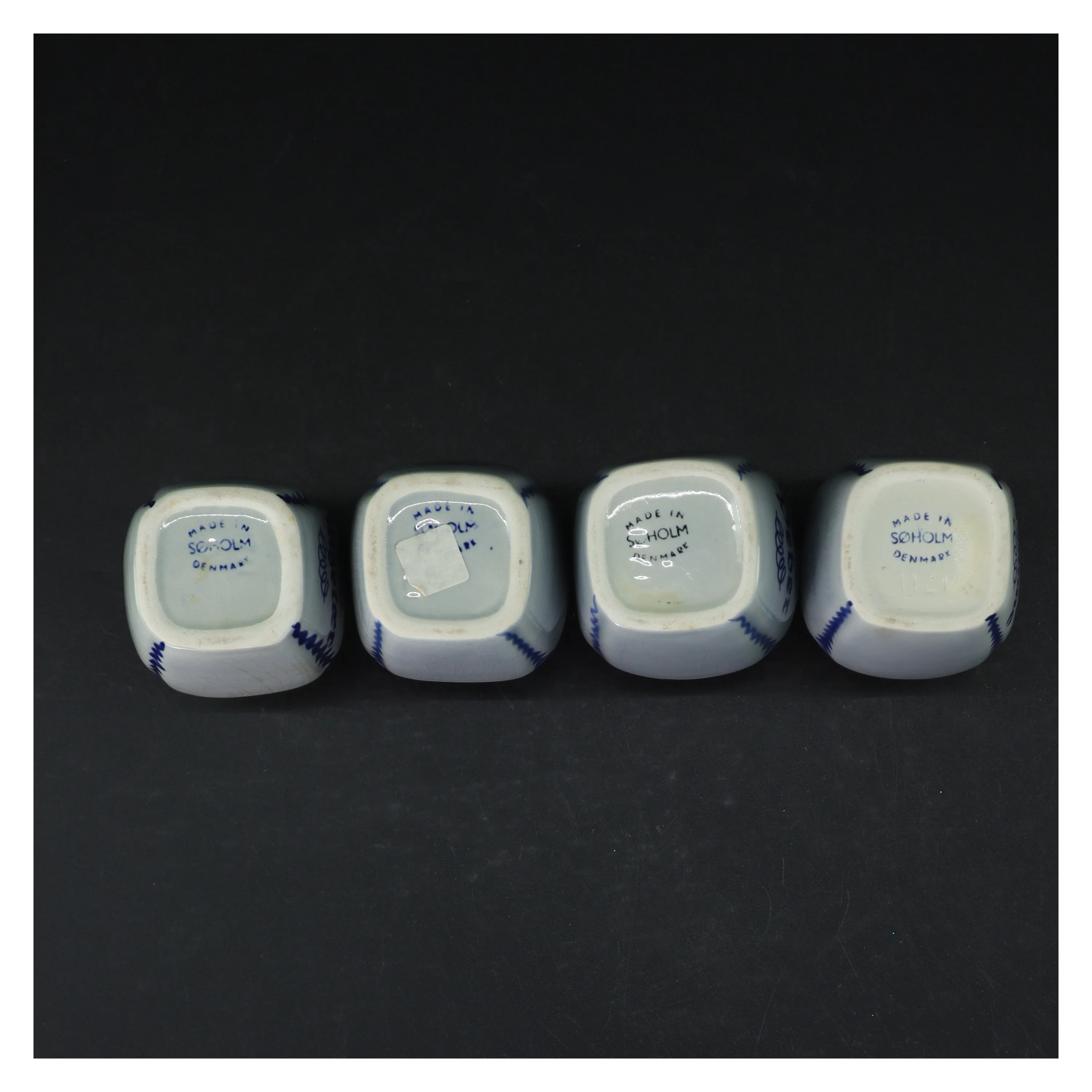 Krydderikrukker fra Søholm (str. 11x6 cm)