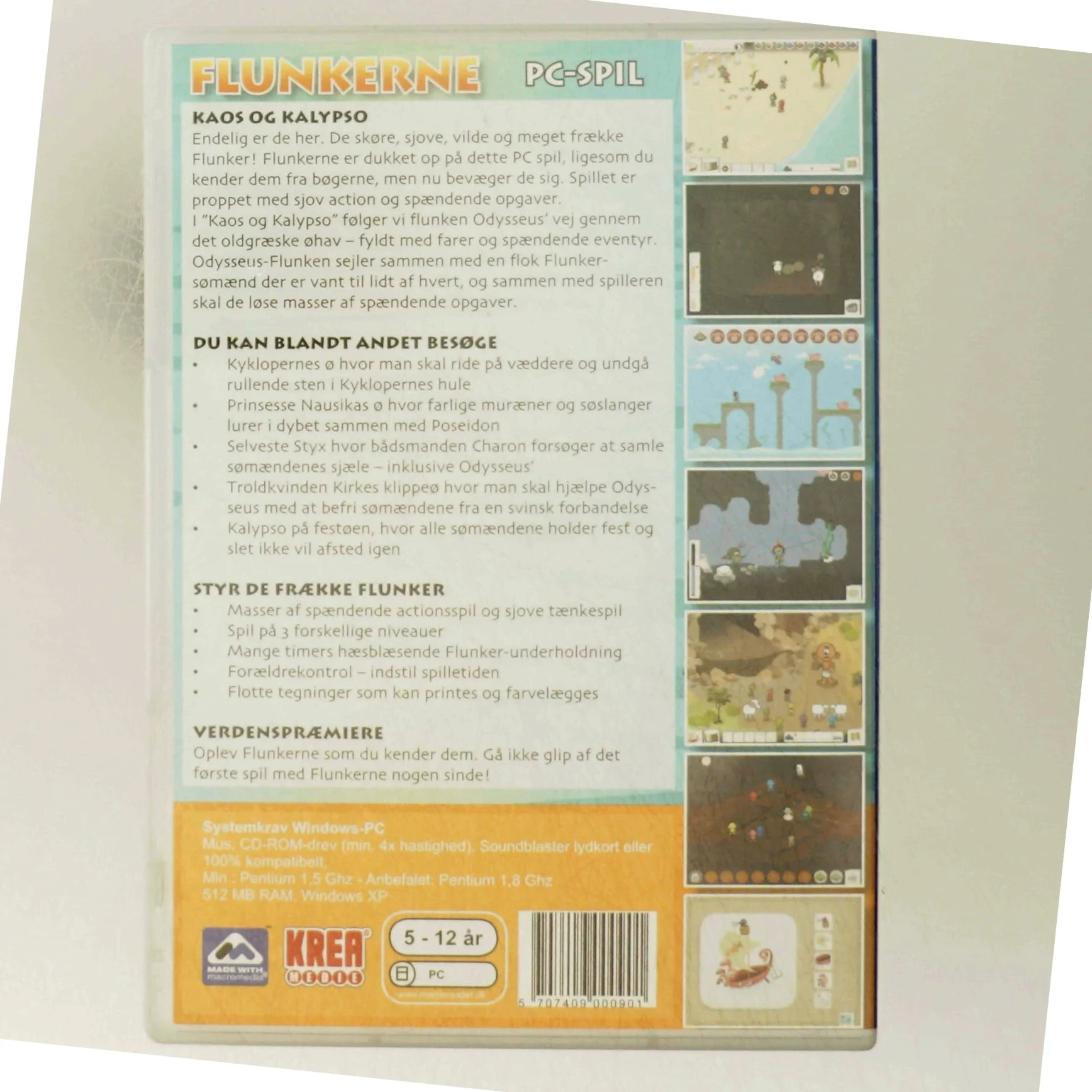 Flunkerne PC-spil fra Krea Medie