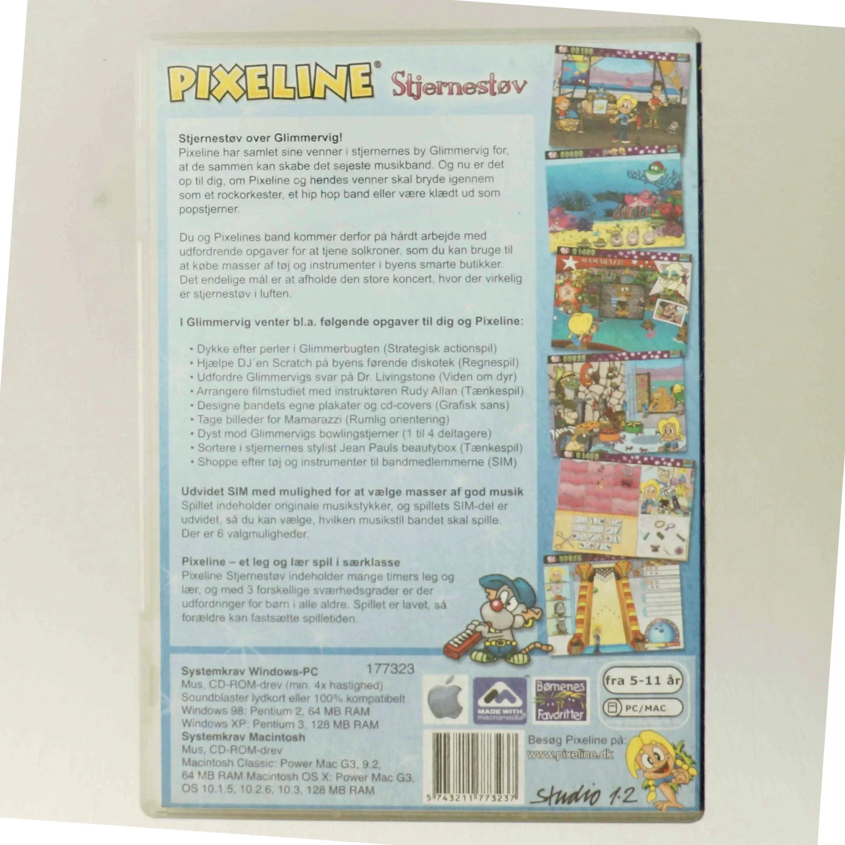 Pixeline Stjernestøv PC Spil