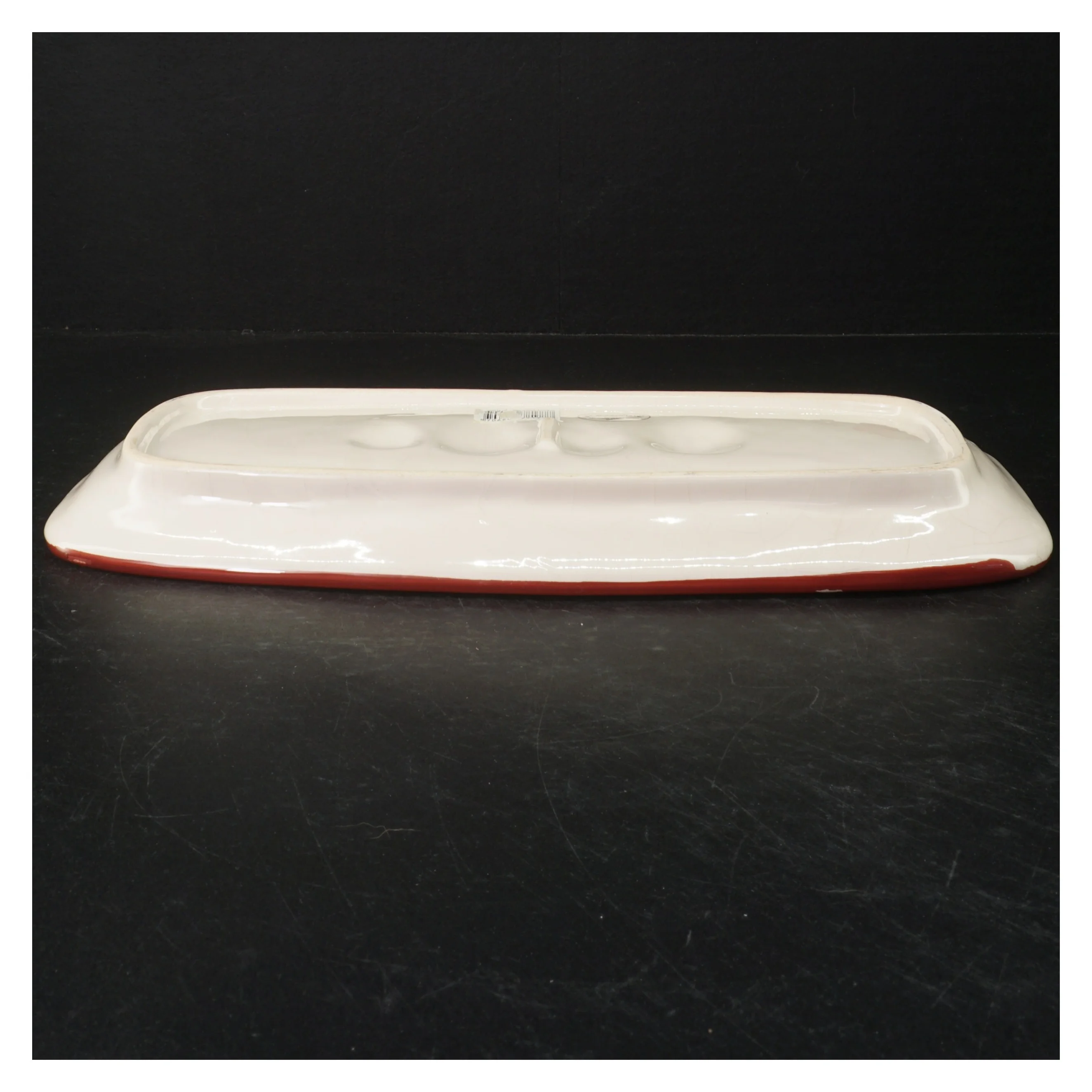 Keramisk fad med julemotiv fra Atmosphere (str. 33x18 cm)