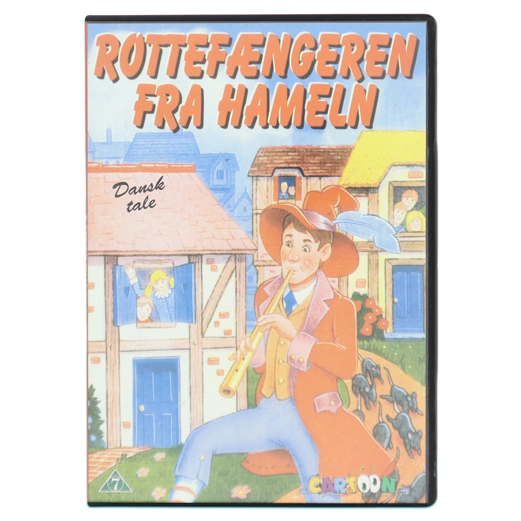 DVD - Rottef&aelig;ngeren fra Hameln tegnefilm