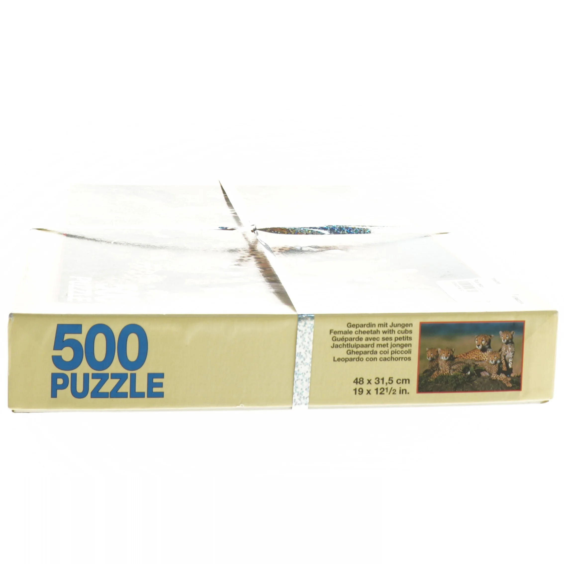 Puslespil med geparder, 500 brikker