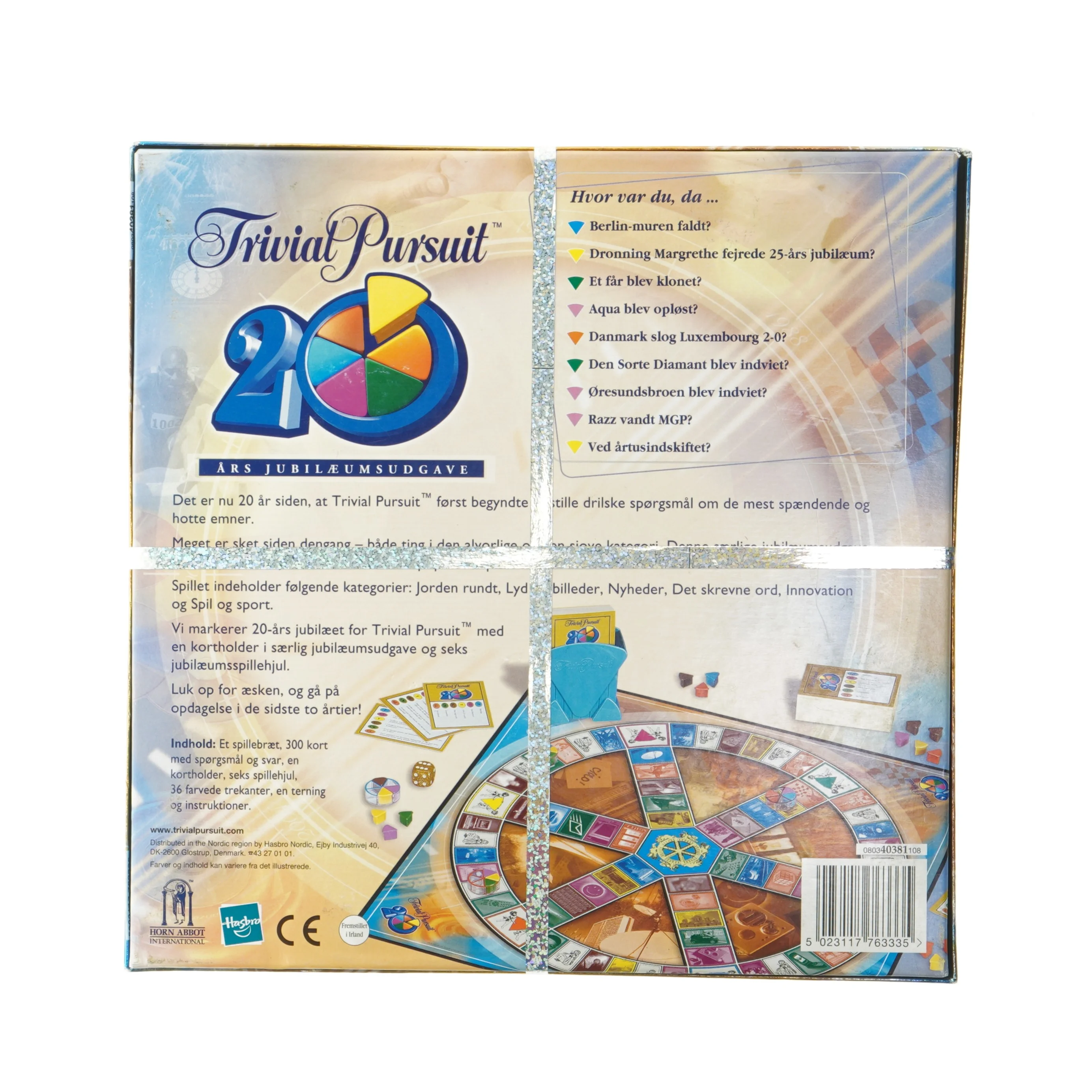 Trivial Pursuit 20-års Jubilæumsudgave fra Parker