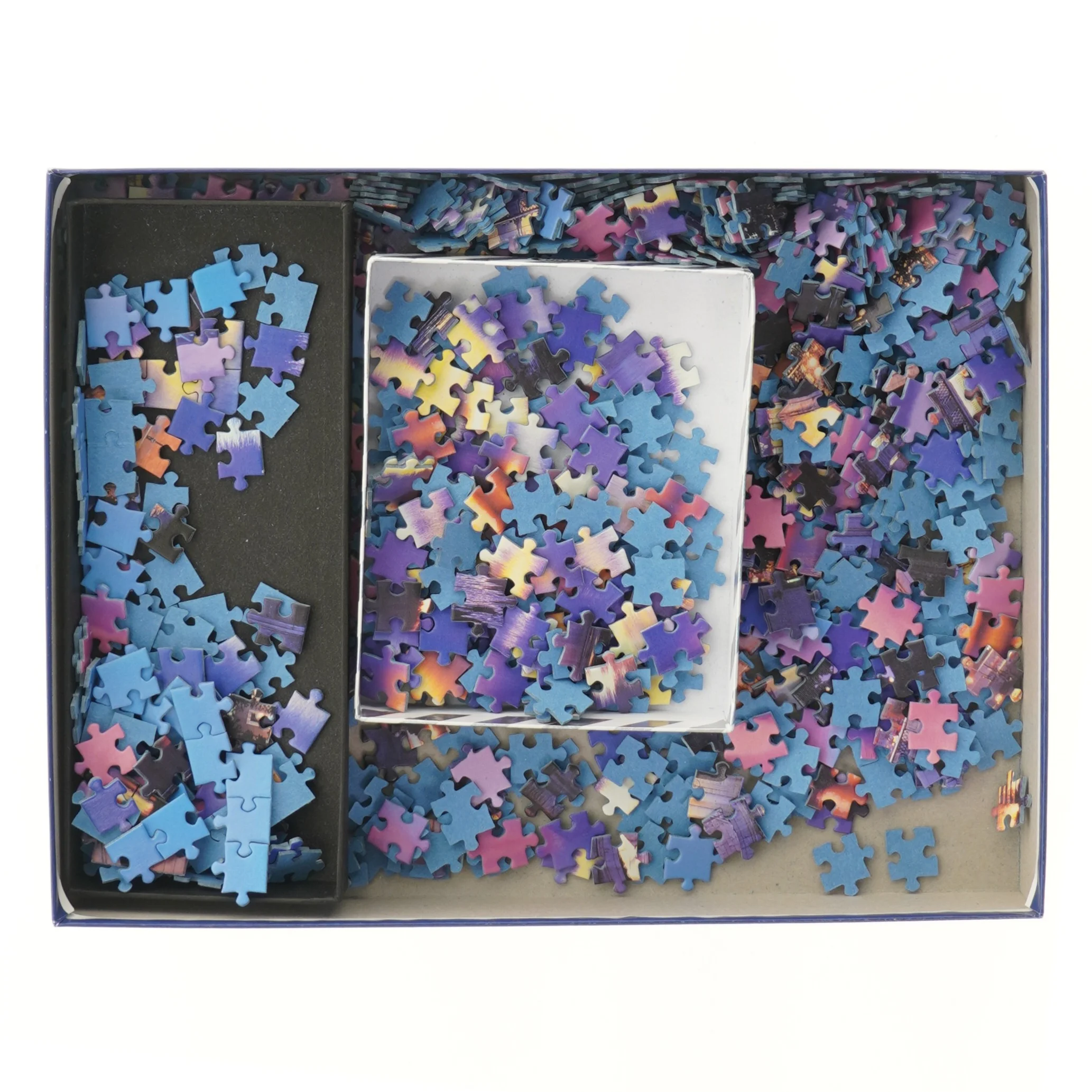 Fluorescent Collection puslespil 1000 brikker fra Clementoni (str. 1000 brikker 67,7x47,7 cm)