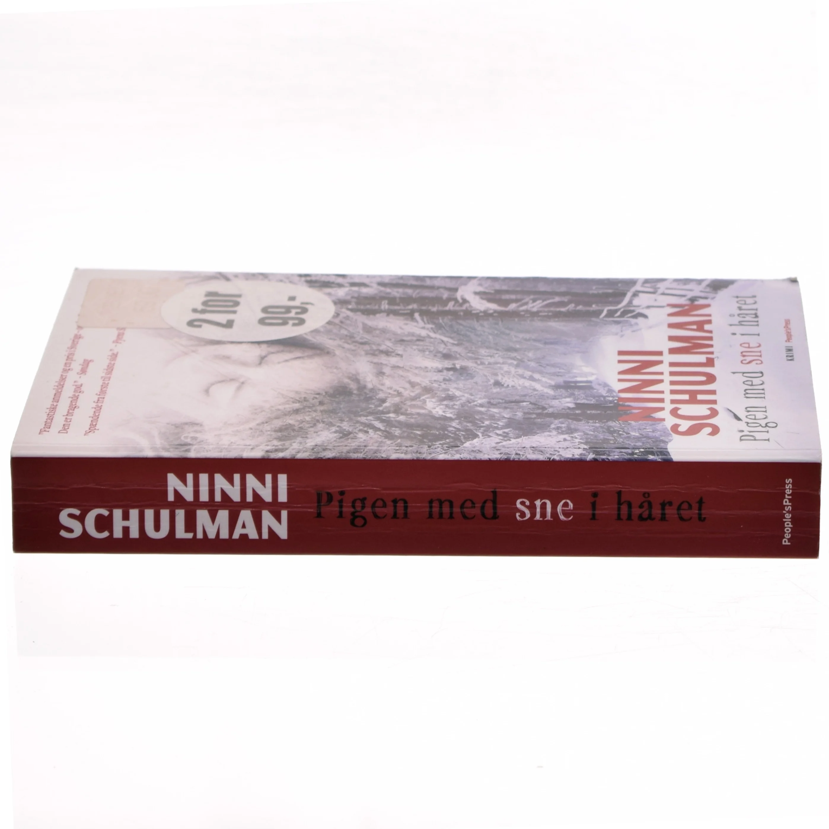 Pigen med sne i håret af Ninni Schulman (Bog)