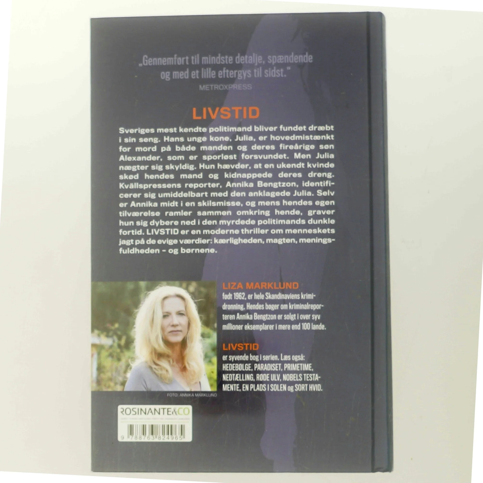 Livstid : krimi af Liza Marklund (Bog)