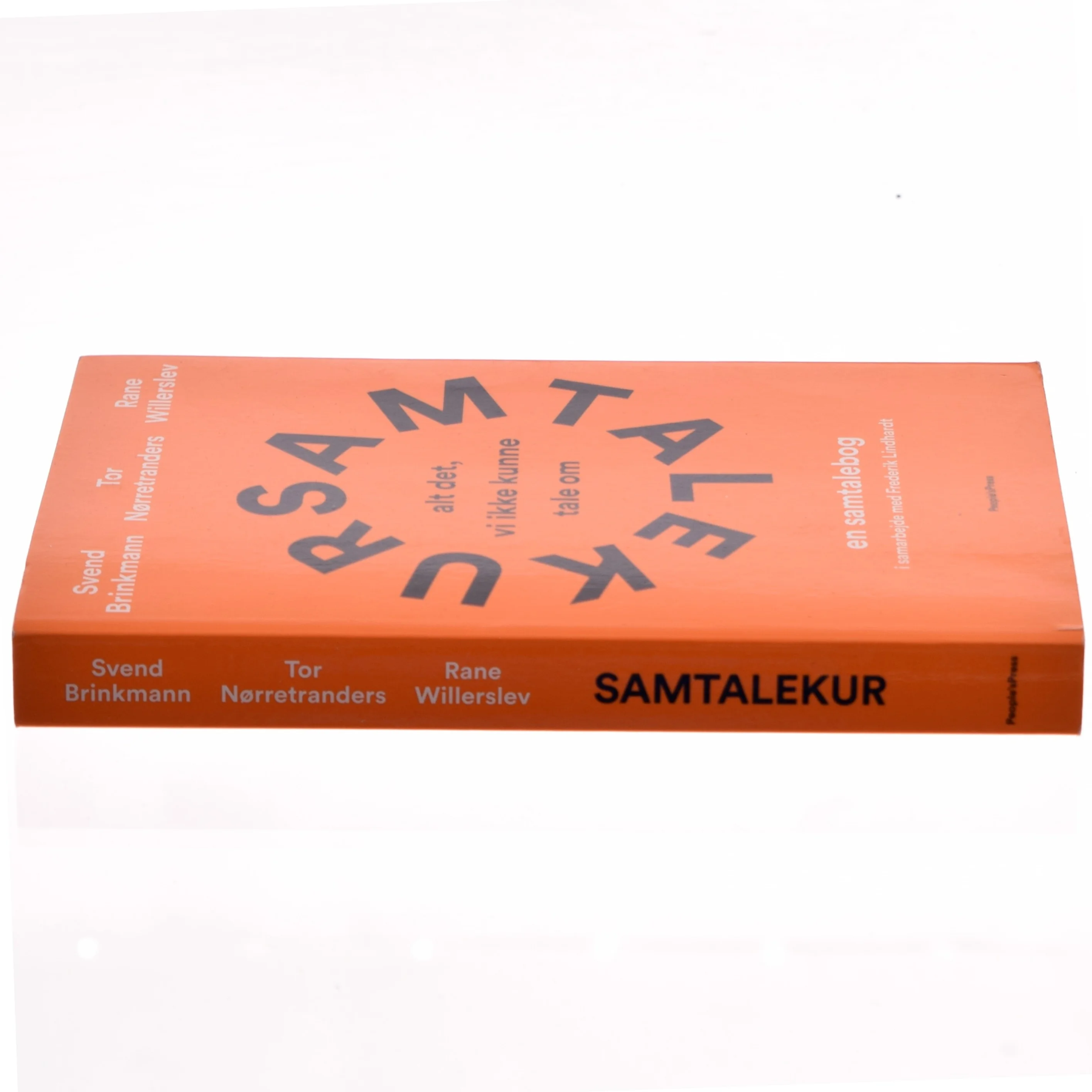 Samtalekur : alt det, vi ikke kunne tale om : en samtalebog af Svend Brinkmann (Bog)