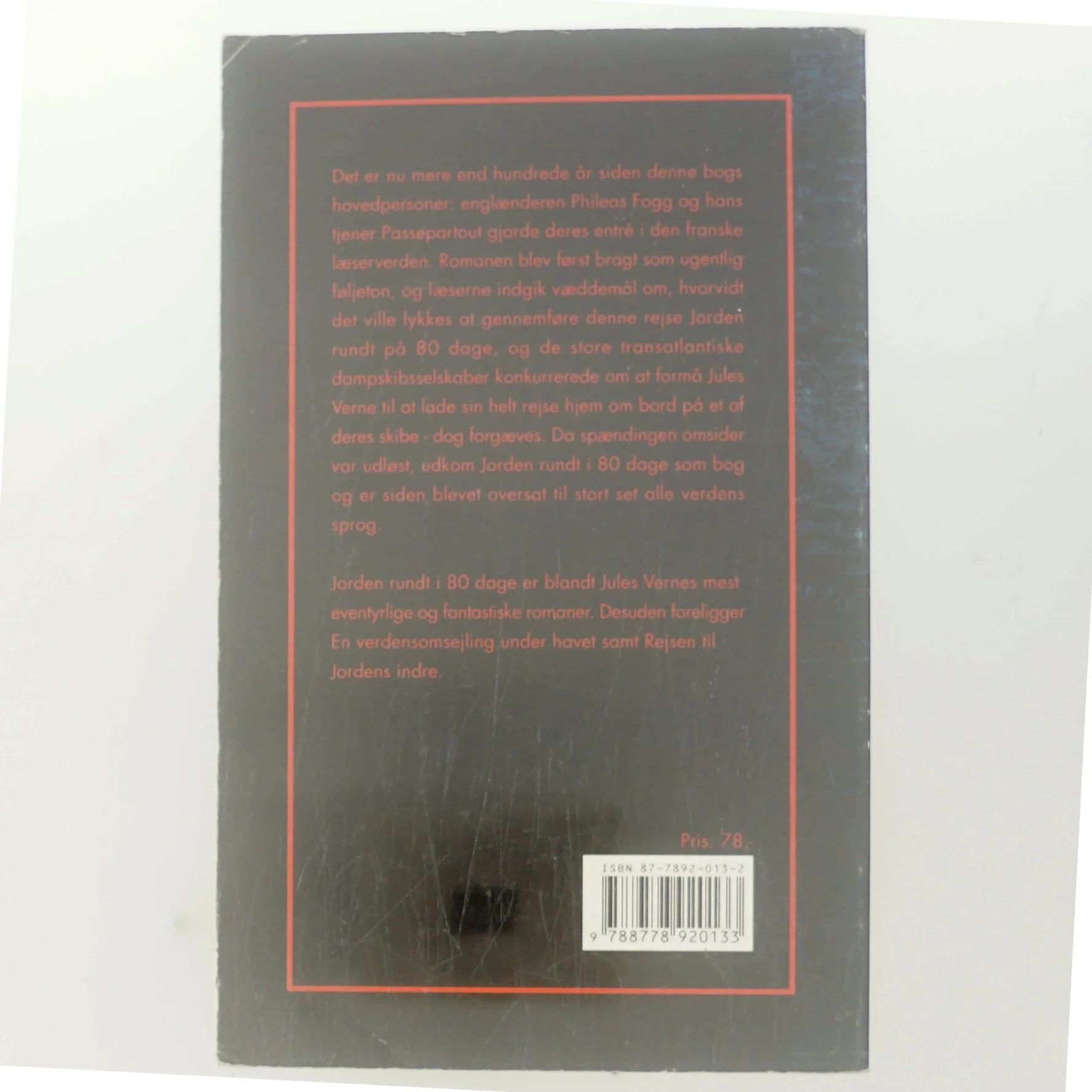 Jorden rundt i 80 dage (Keesing) af Jules Verne (Bog)