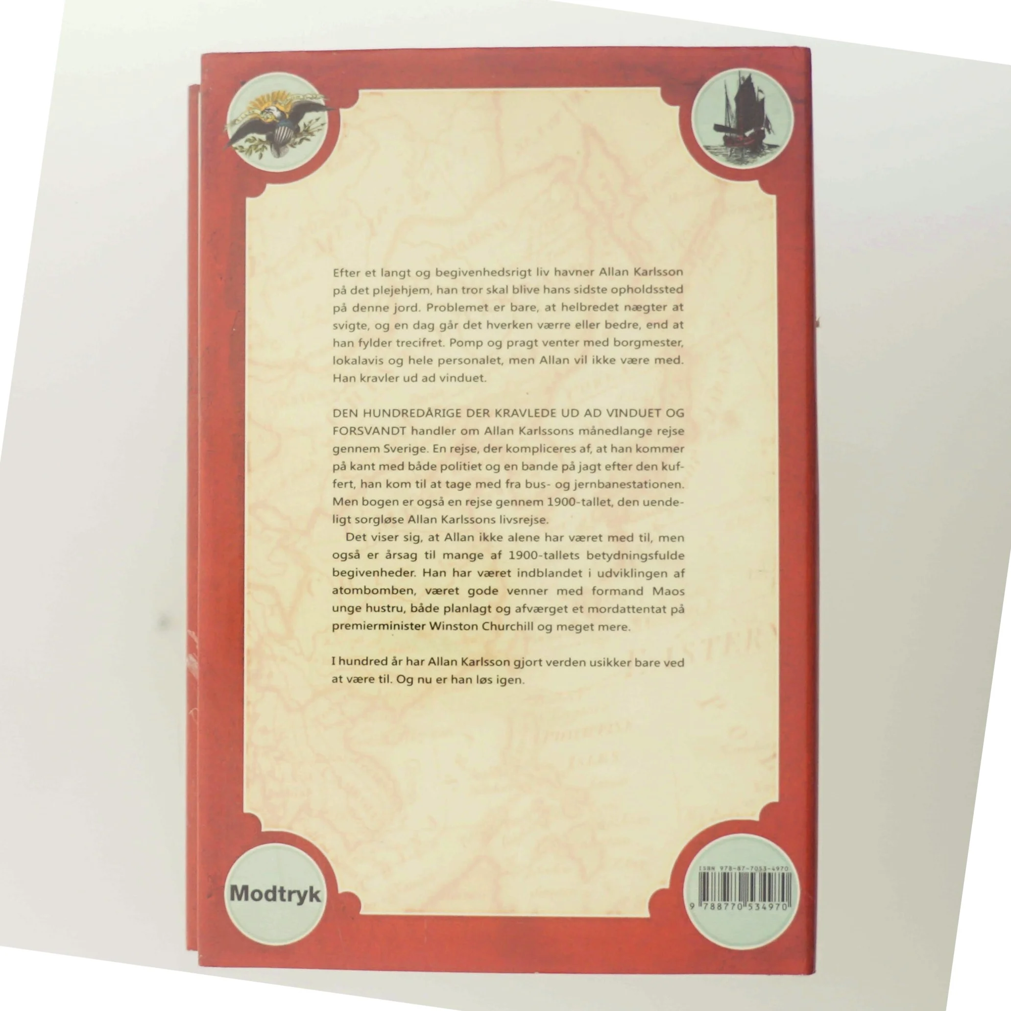 Den hundredeårige af Jonas Jonasson (Bog)