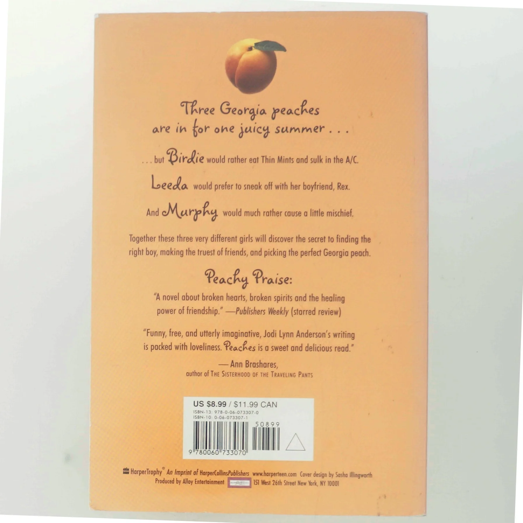 Peaches : a novel af Jodi Lynn Anderson (Bog)