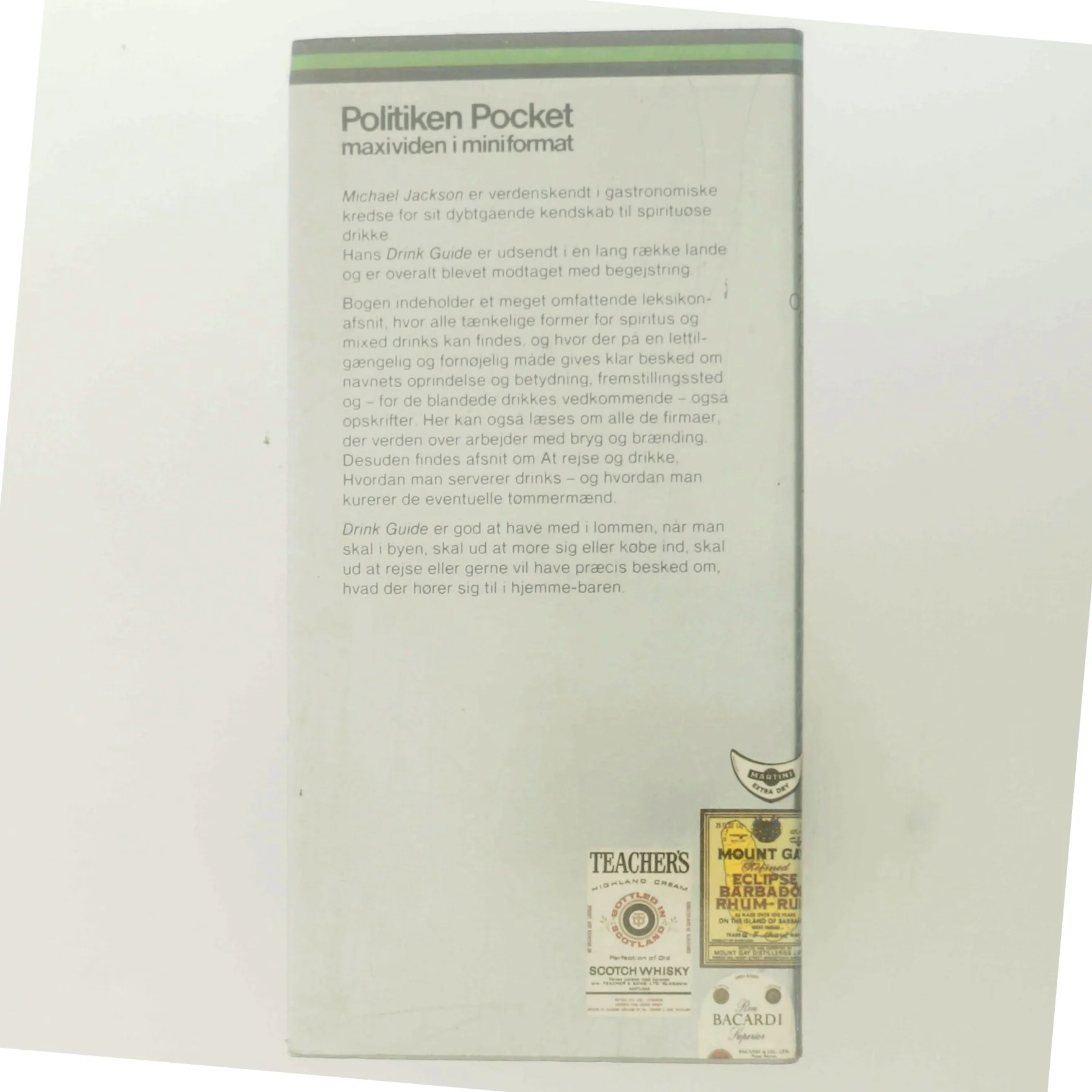 Drink Guide af Michael Jackson (Bog)