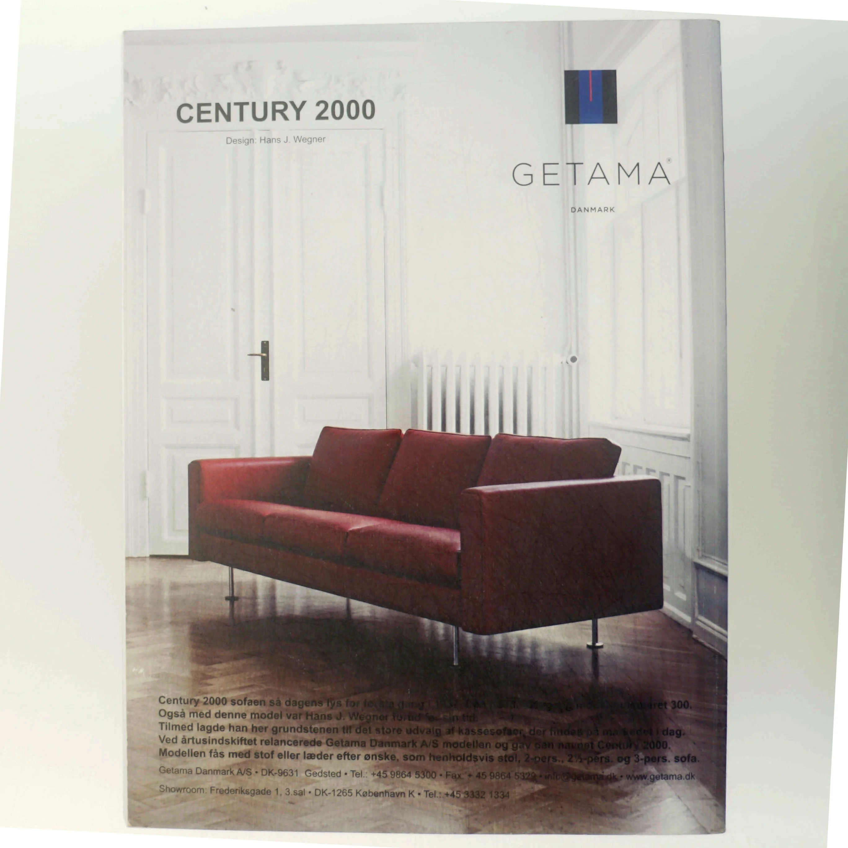 Arkitekten tidskrift og Getama sofa katalog fra Getama, Arkitekten