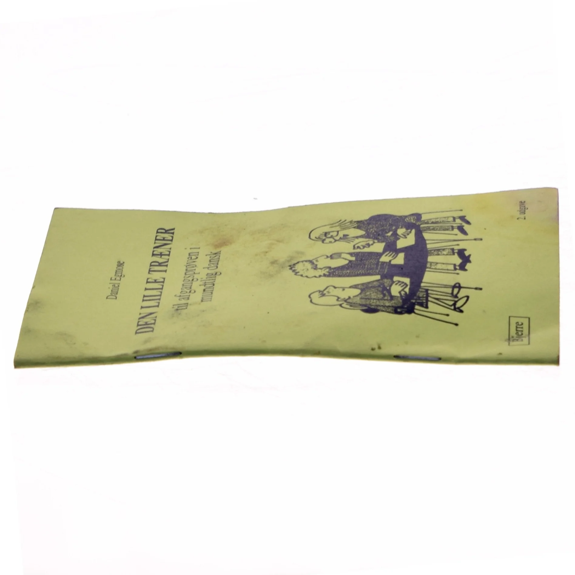 Den lille træner til afgangsprøven i mundtlig dansk af Daniel Egmose (Bog)