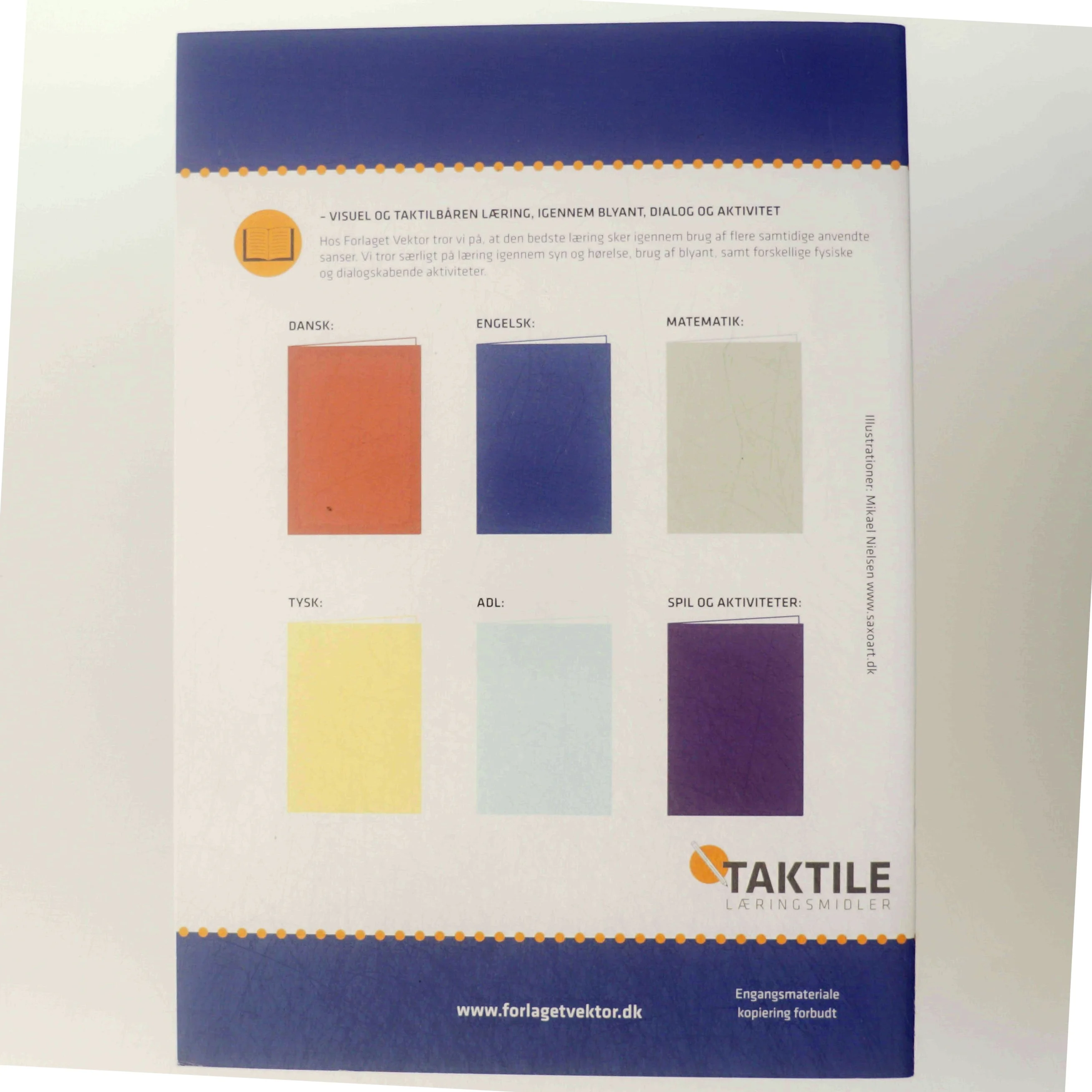 Taktile Læringsmidler Hæfter fra Taktile Læringsmidler