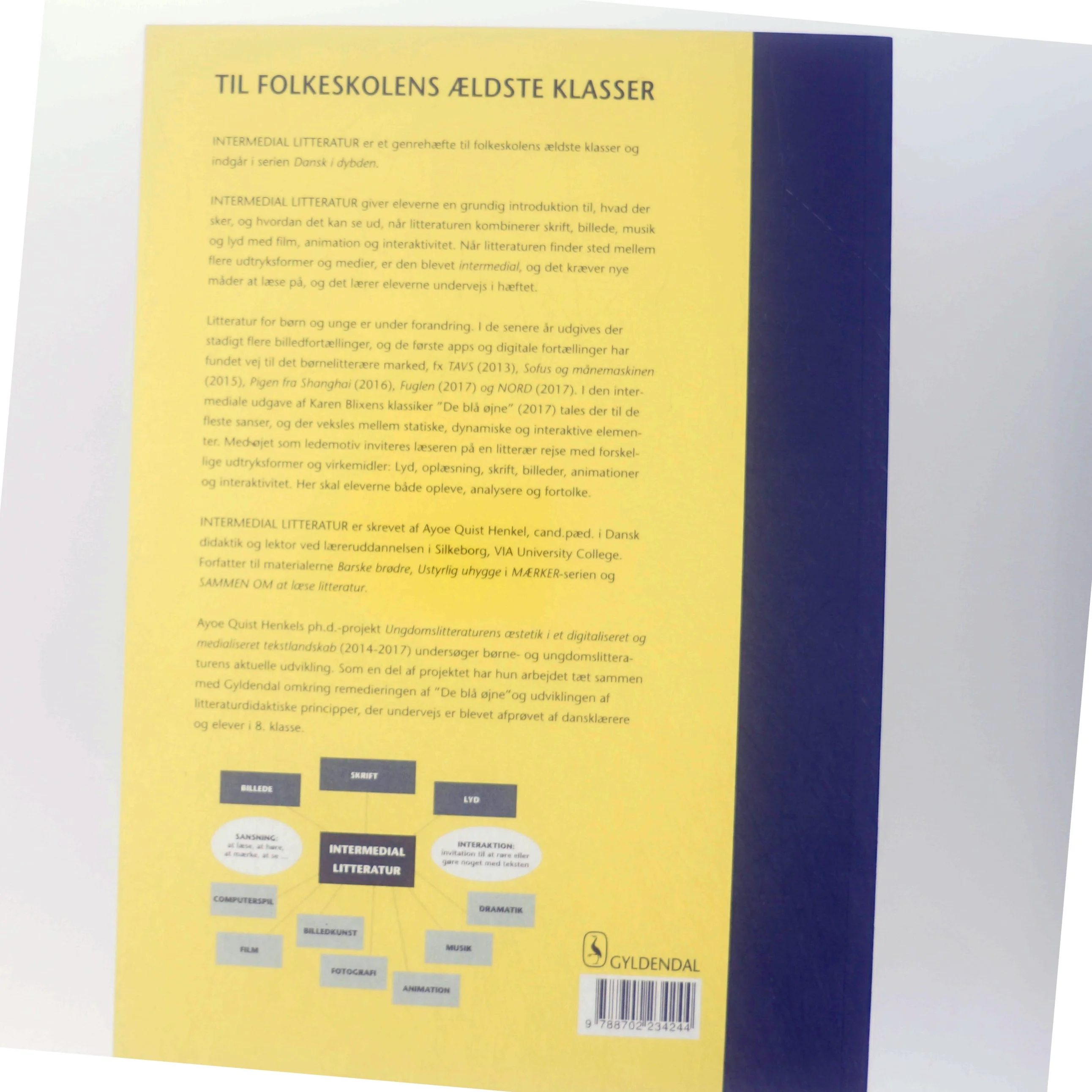 Intermedial litteratur : sansning, udtryksformer, digital litteratur, interaktivitet, medier af Ayoe Quist Henkel (Bog)