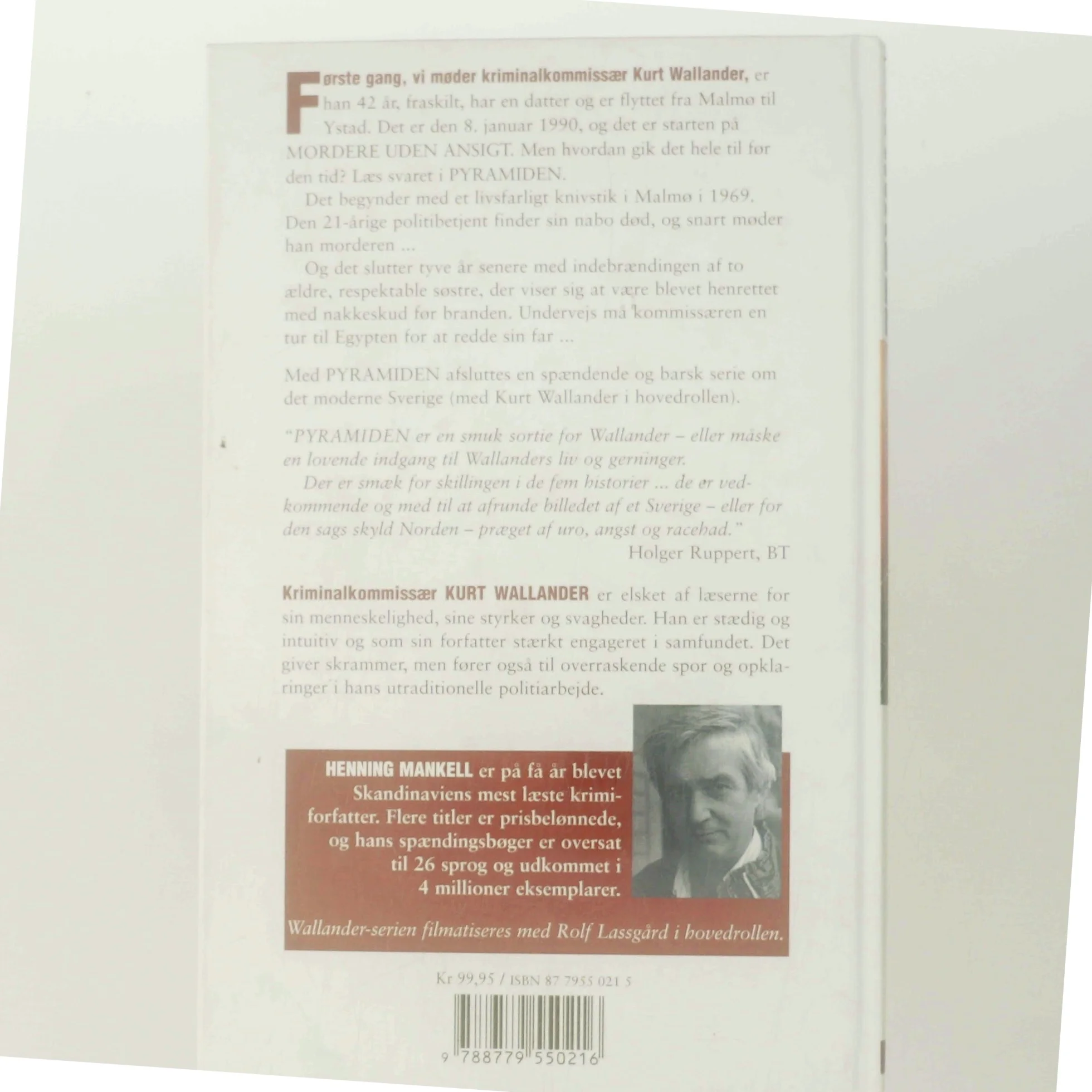 Pyramiden af Henning Mankell (Bog)