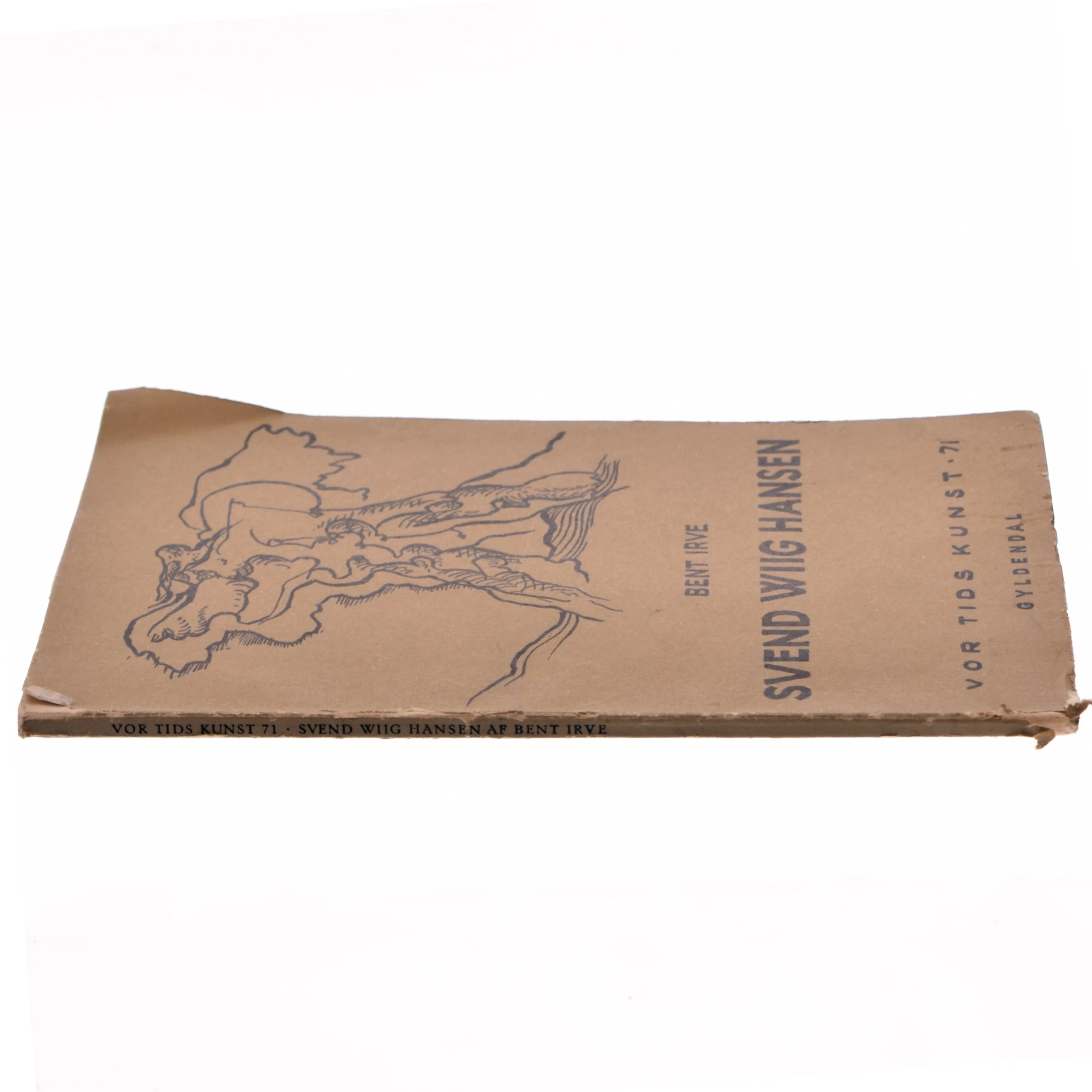 Bog om Svend Wiig Hansen af Bent Irve fra Gyldendal