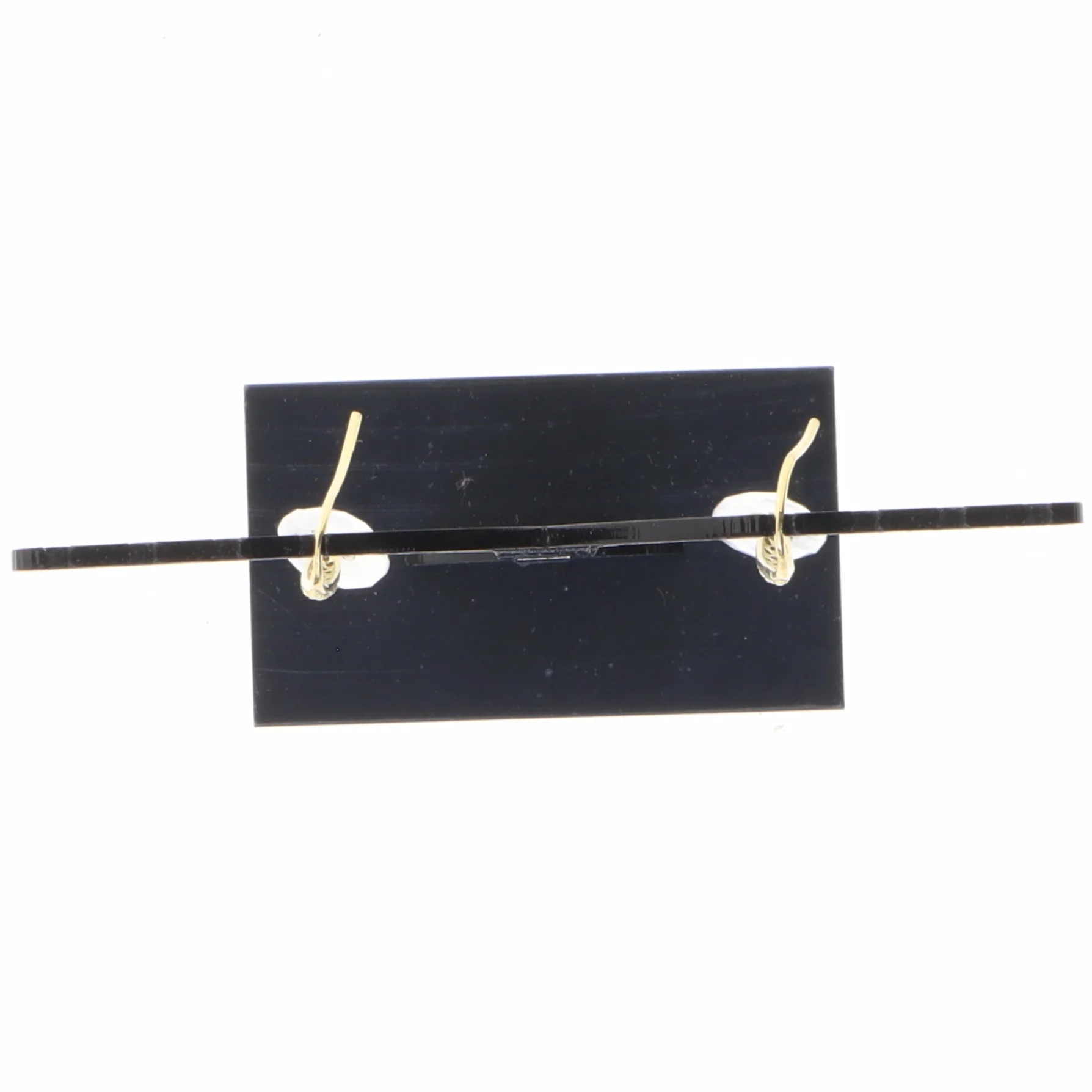 Øreringe med perler og sten (str. 3 komma 5 x 1 cm)