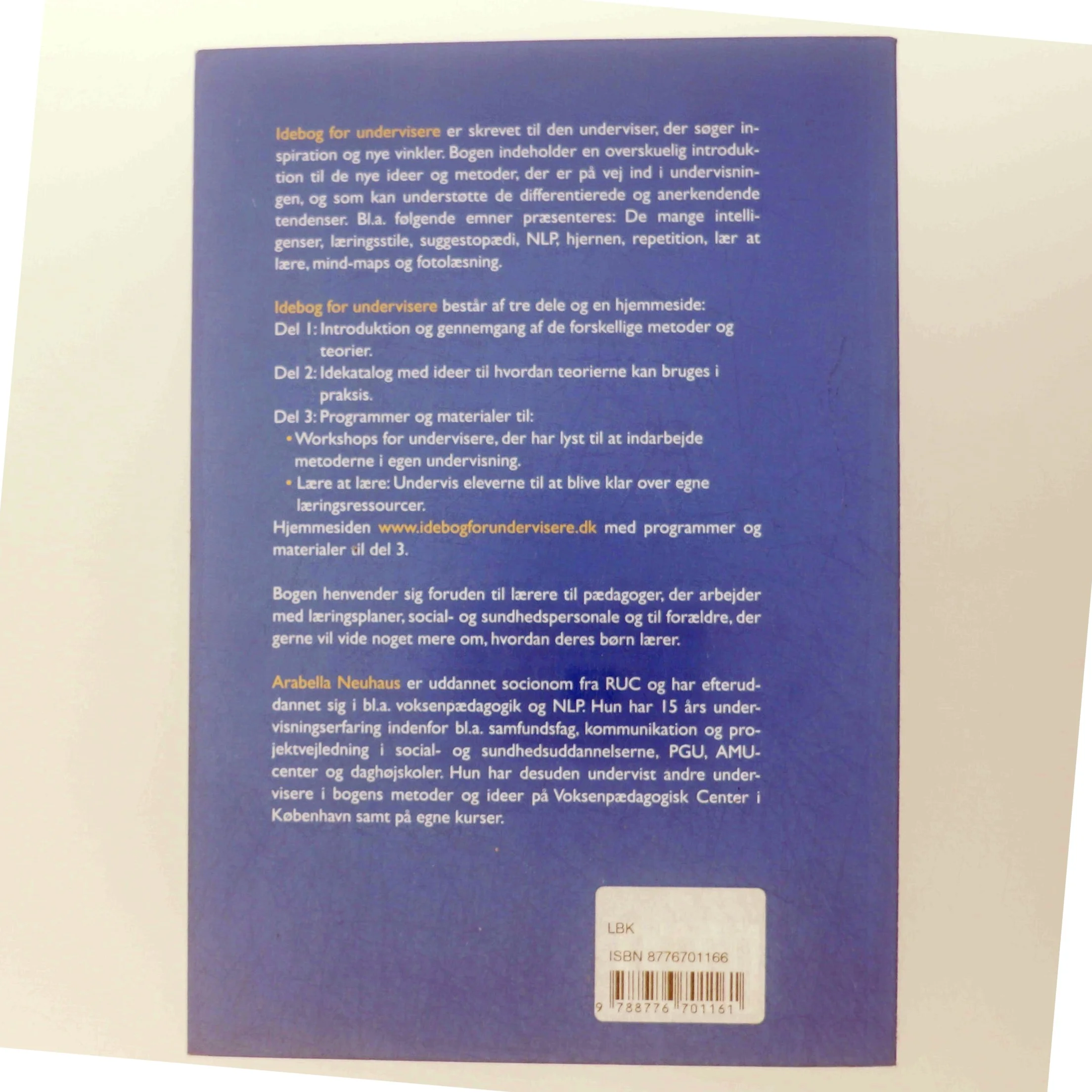 Idebog for undervisere af Arabella Neuhaus fra Frydenlund