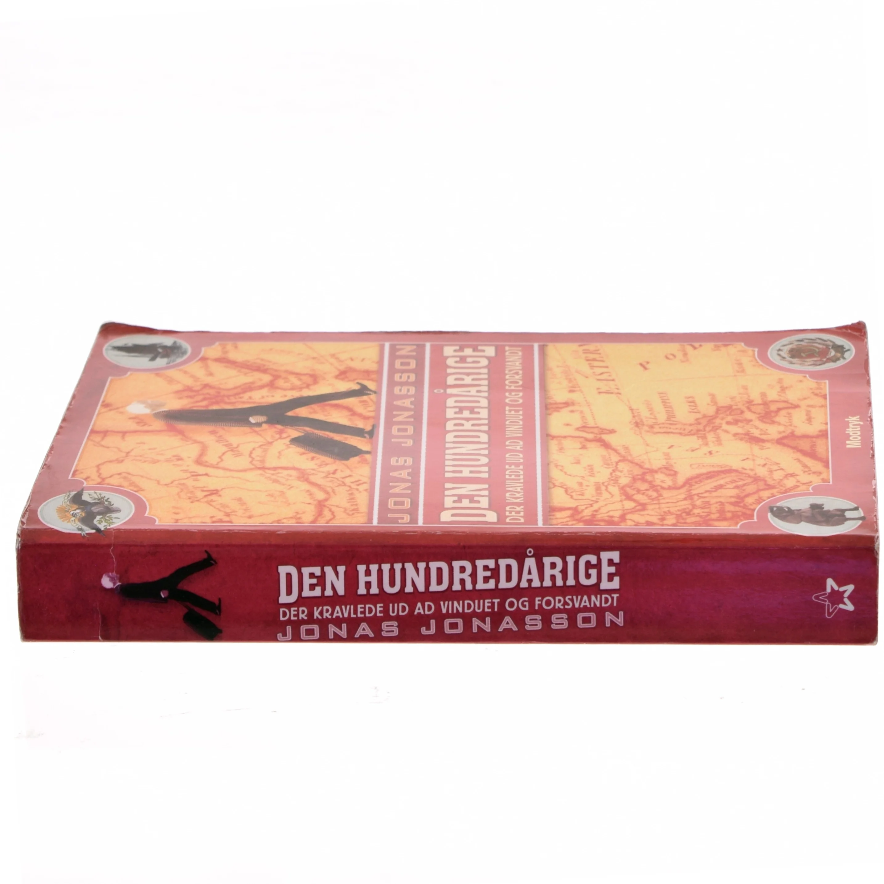 Den hundredårige der kravlede ud ad vinduet og forsvandt af Jonas Jonasson (Bog)