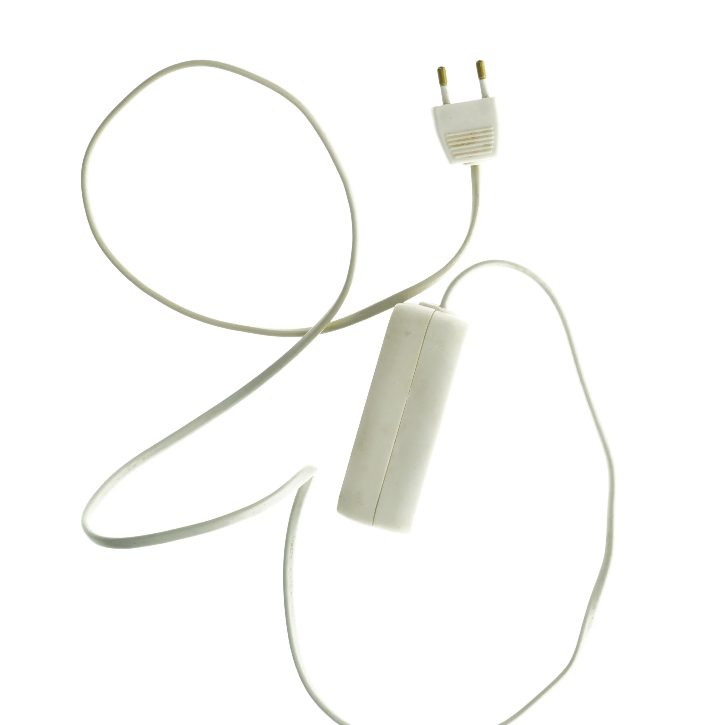 Hvid forlængerledning med 3 udtag