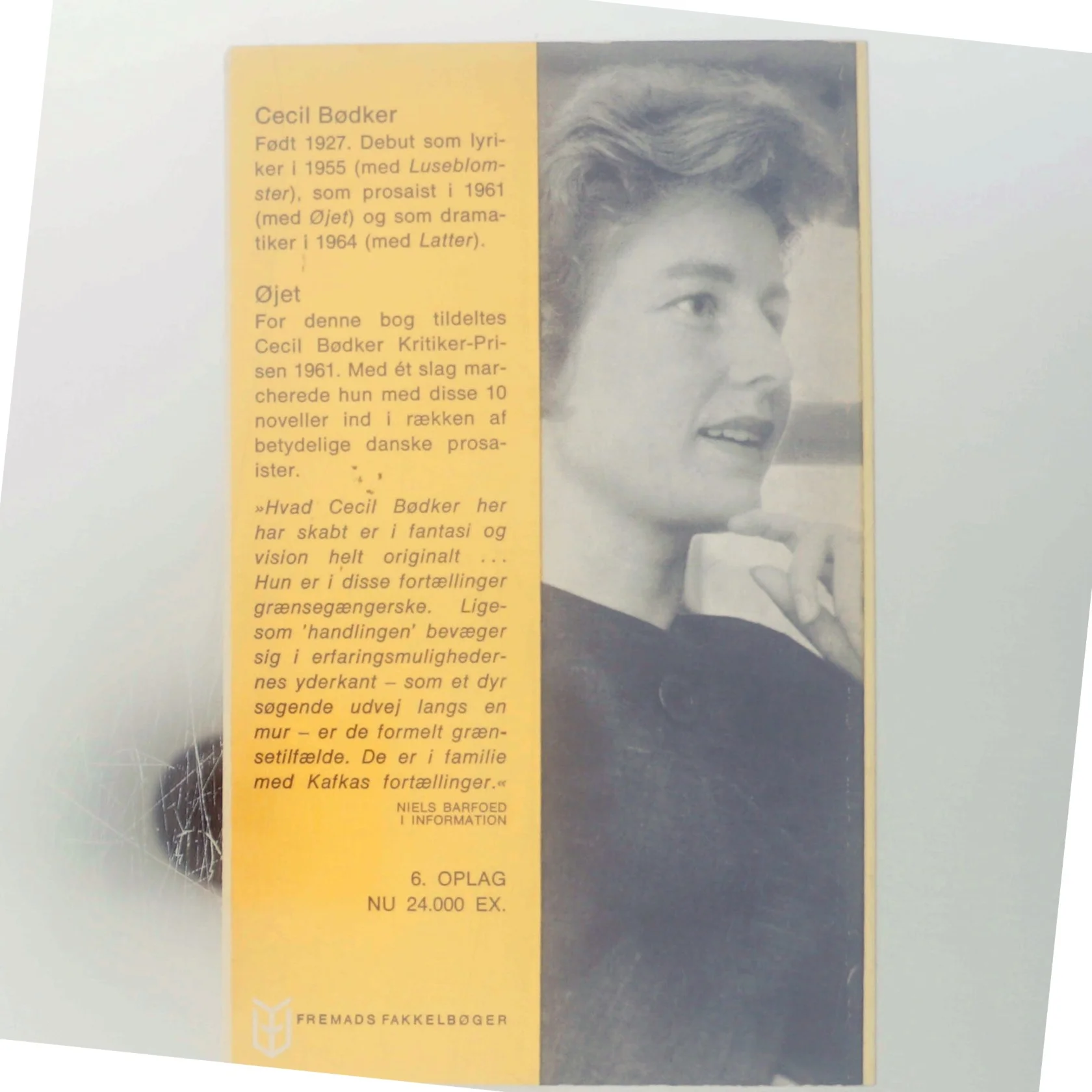 Øjet af Cecil Bødker (Bog)