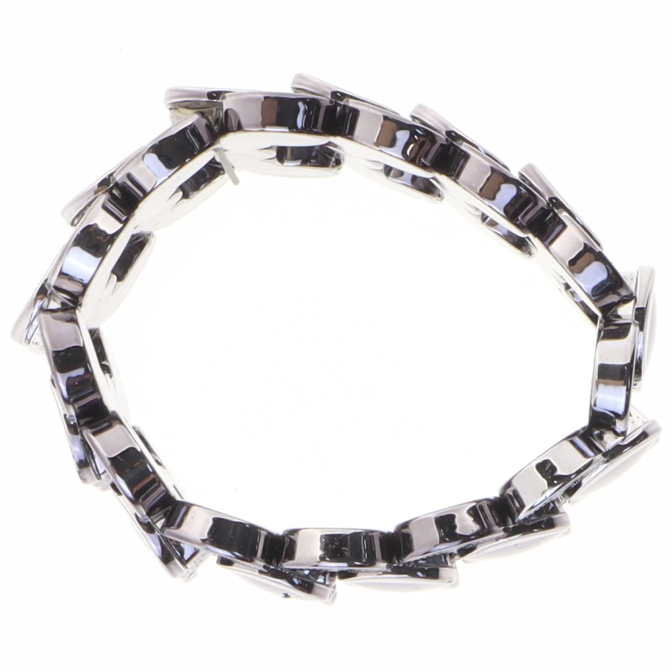 Metal strækarmbånd (str. Ø 5 komma 5 cm)