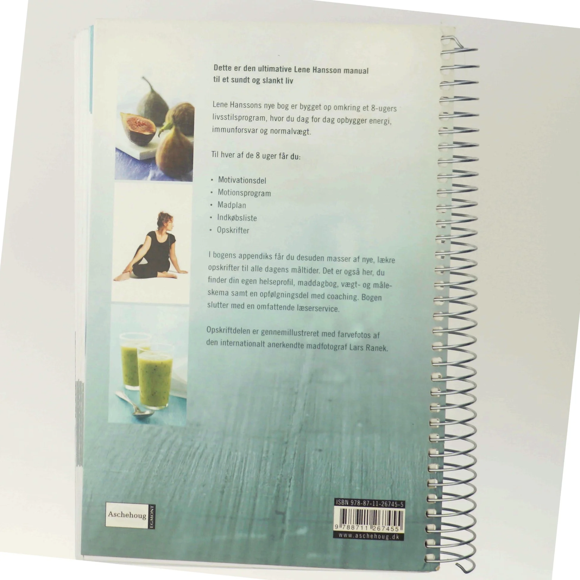 Slank og sund på 8 uger : Lene Hanssons wellness program af Lene Hansson (Bog)