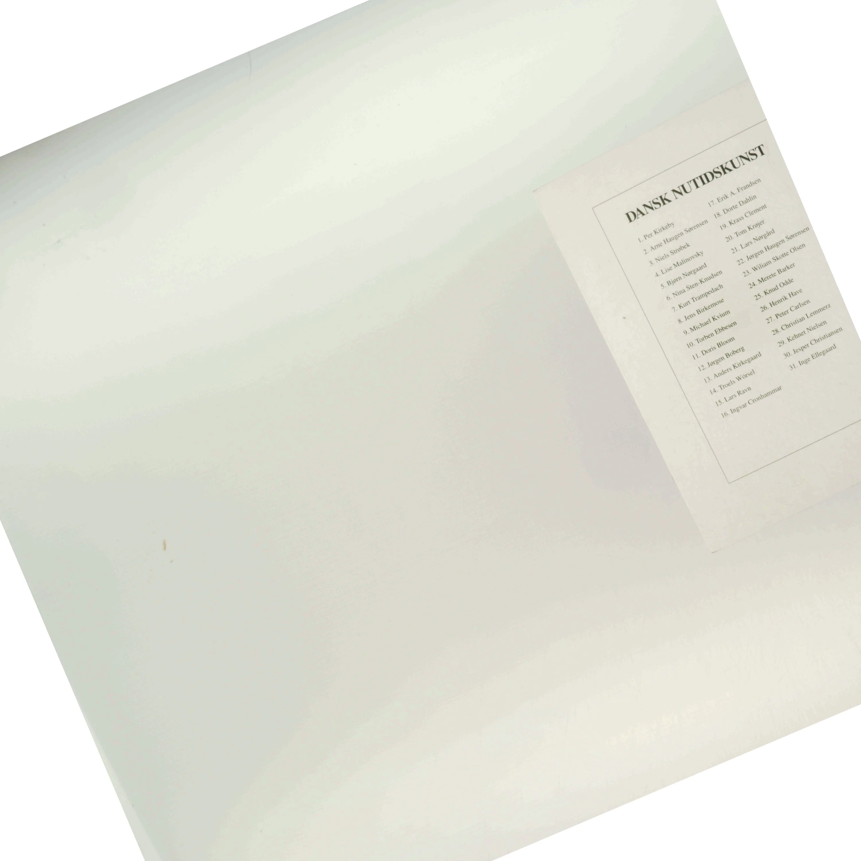 Bog om dansk nutidskunst