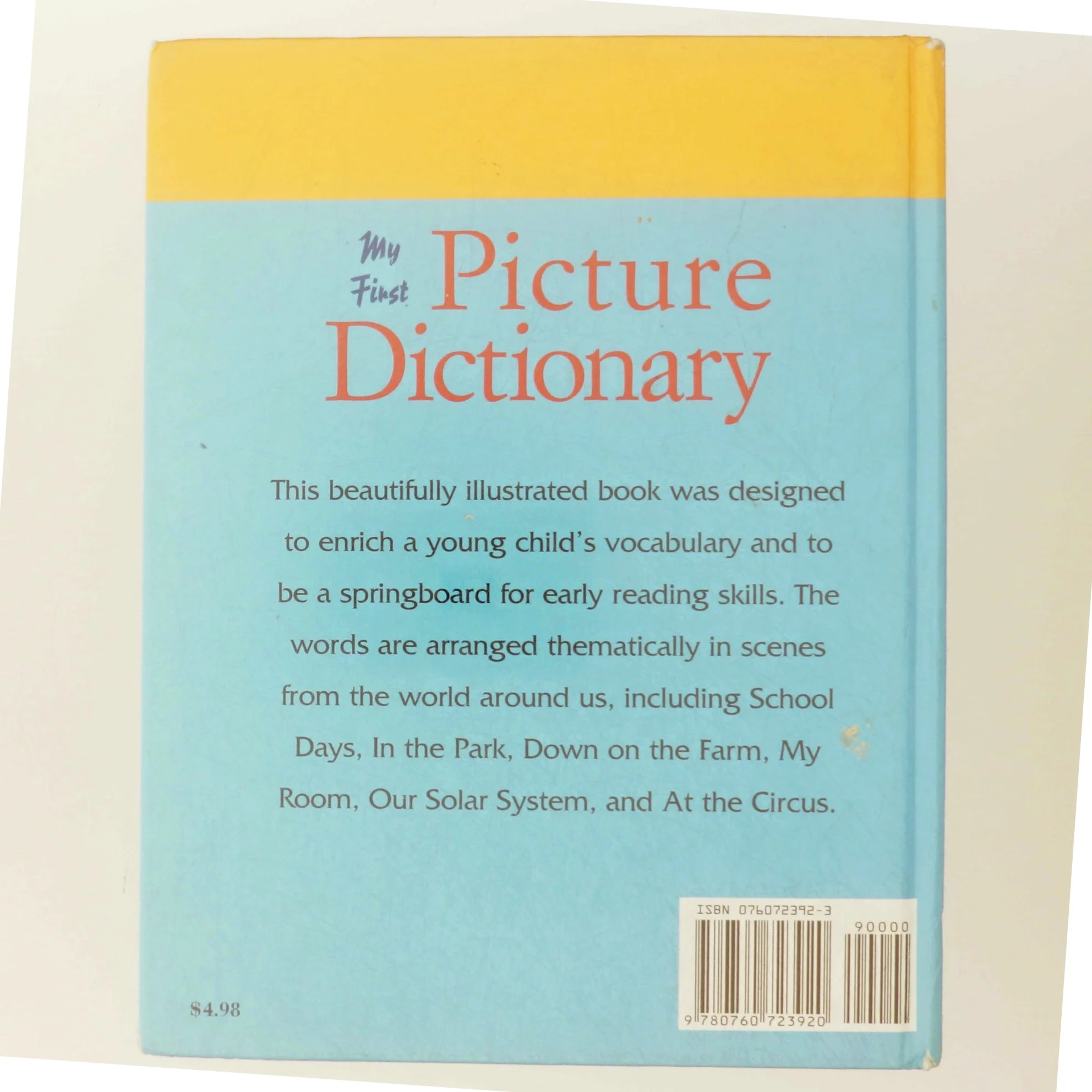 My First Picture Dictionary (Bog)