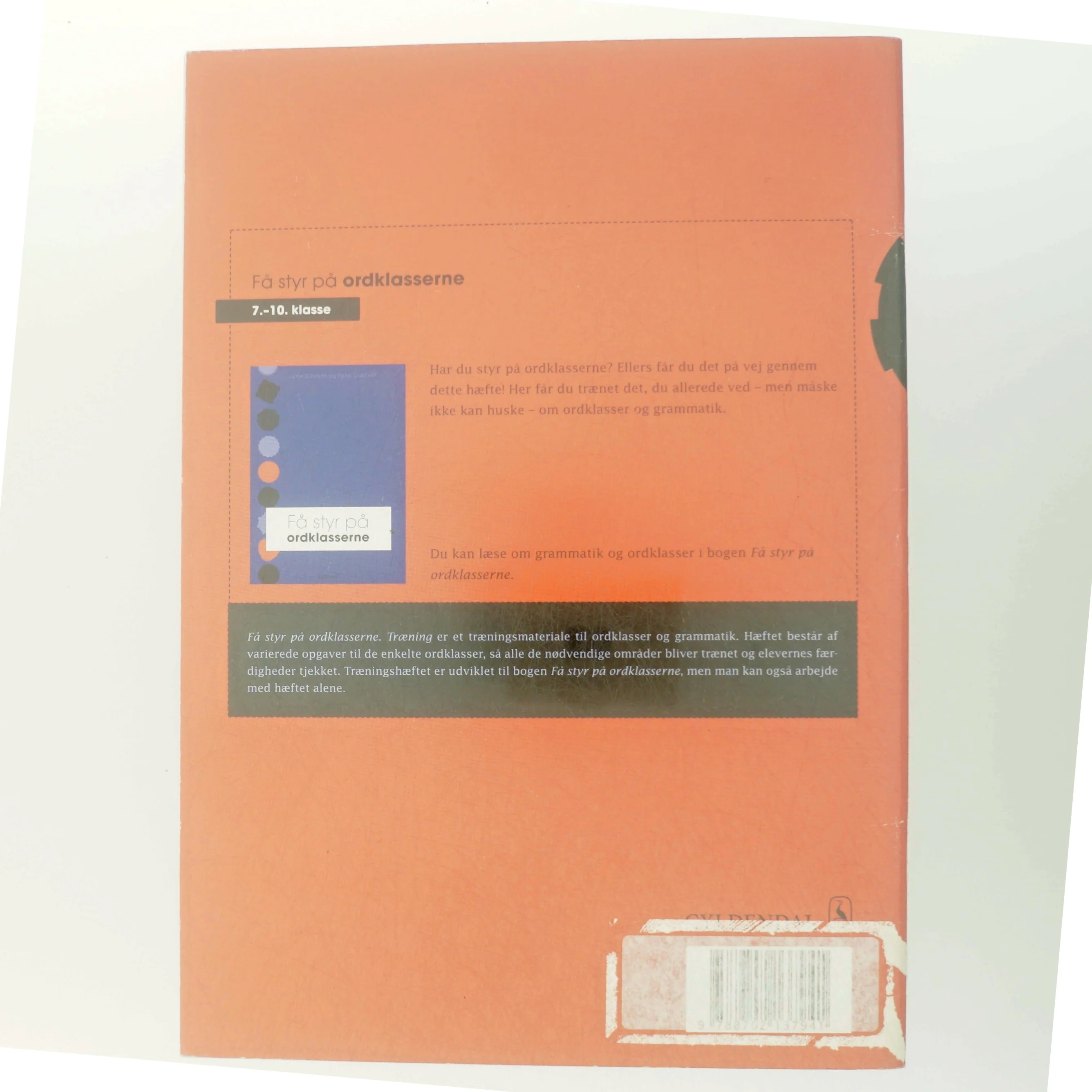 Få styr på ordklasserne. Træning af Peter Dürrfeld (Bog)