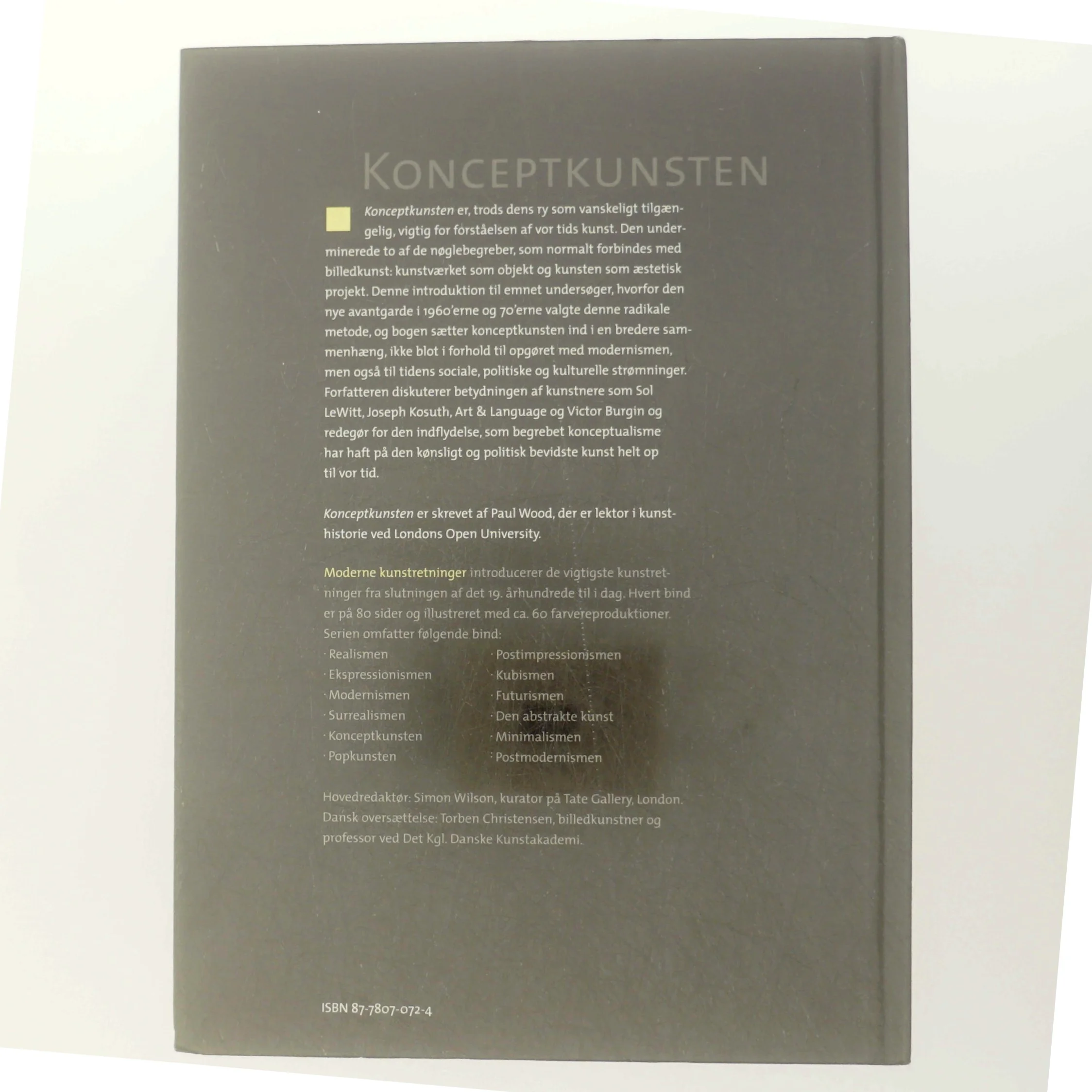 Konceptkunsten Bog