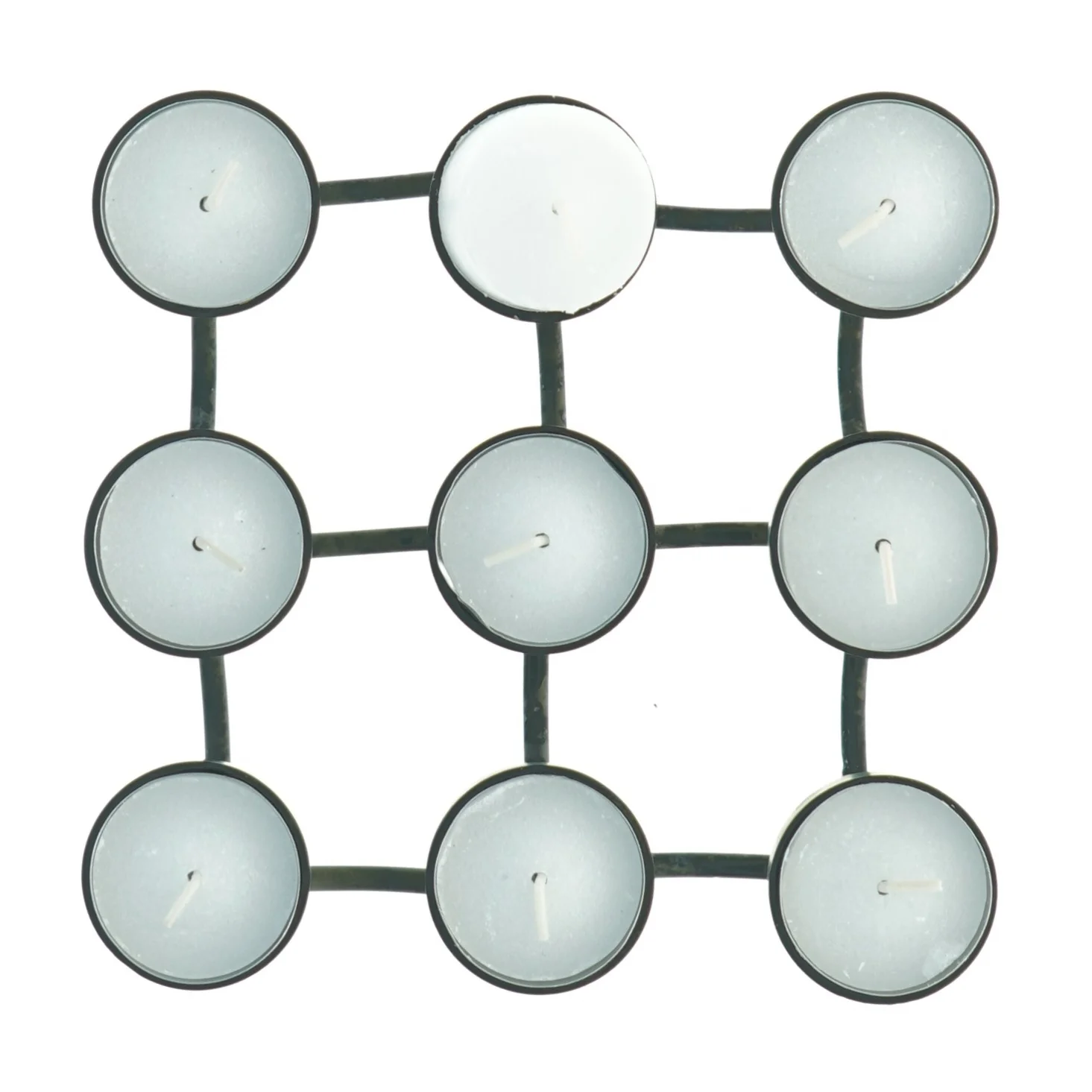 Lysestage til fyrfadslys (str. 16 x 6 cm)
