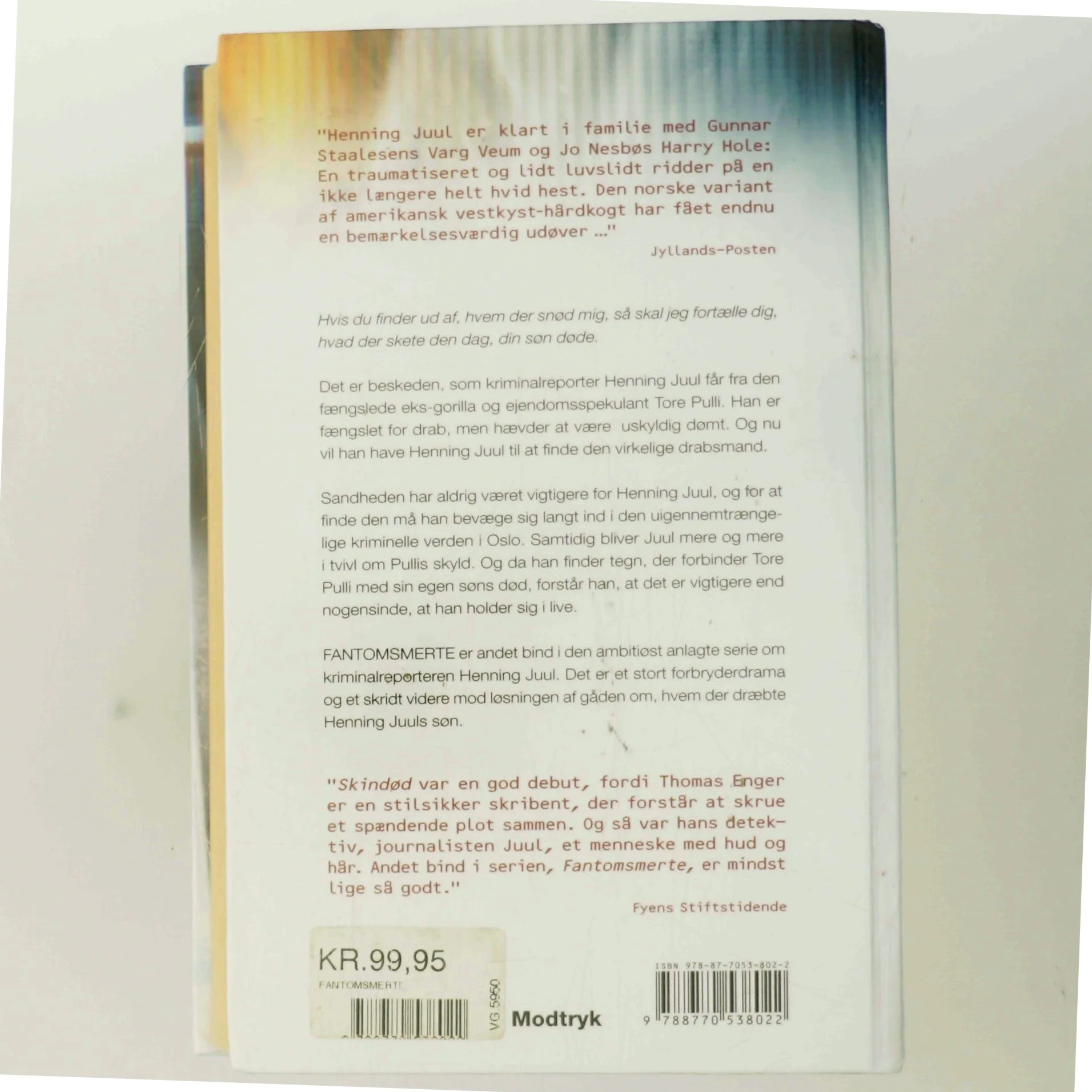 Fantomsmerte af Thomas Enger (Bog)