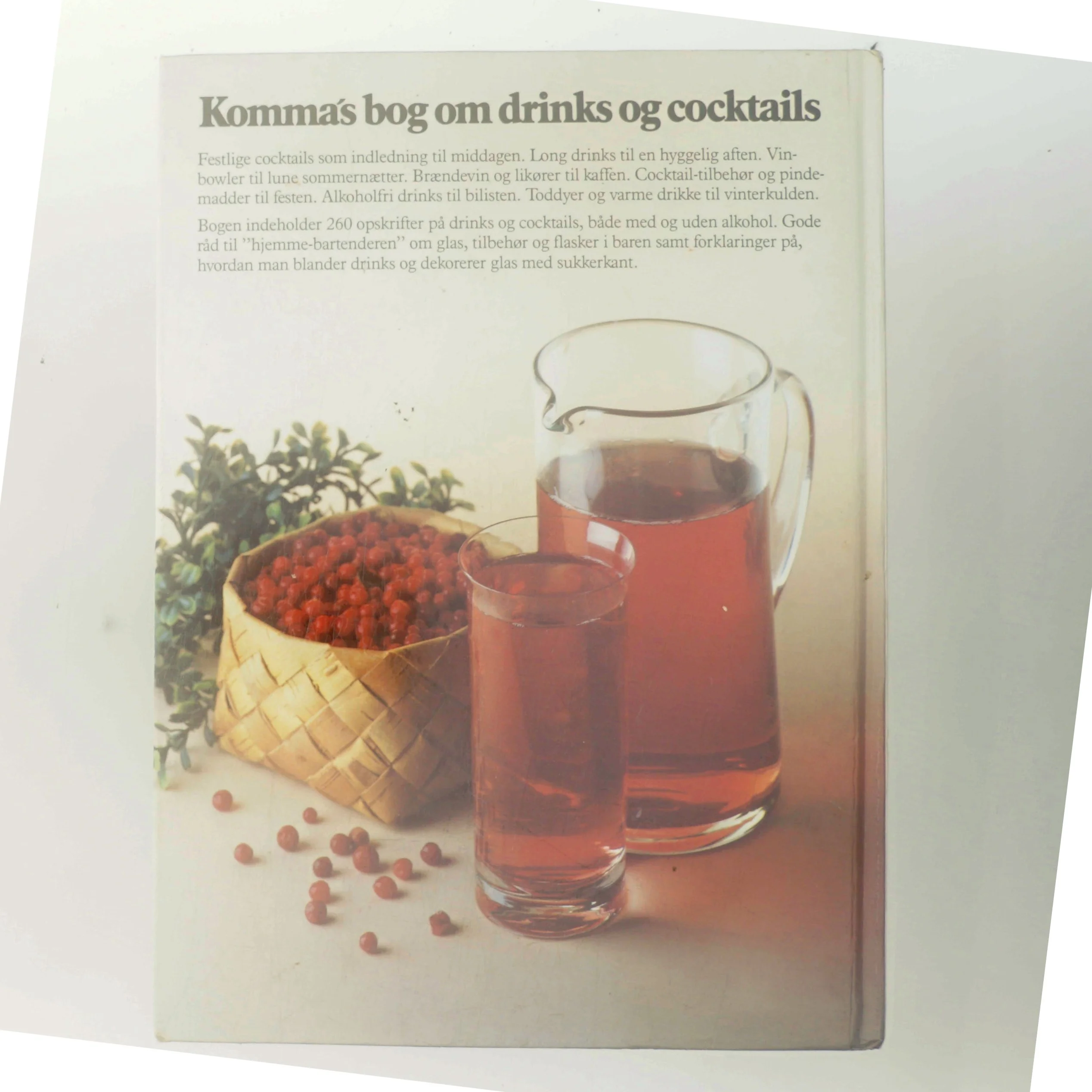 Komma's bog om drinks og cocktails (Bog)