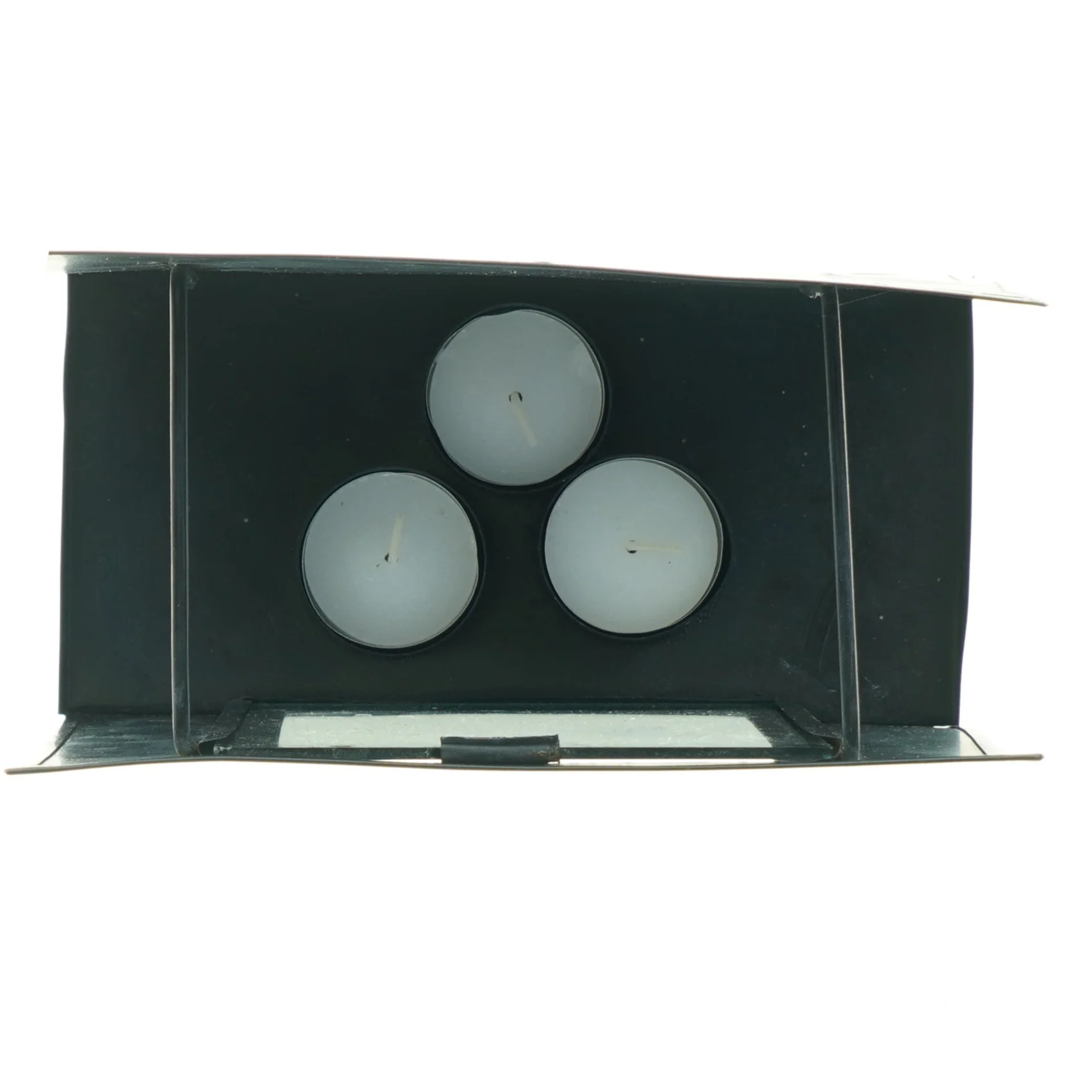 Vægophængt lysestage (str. 20 x 20 x 10 cm)