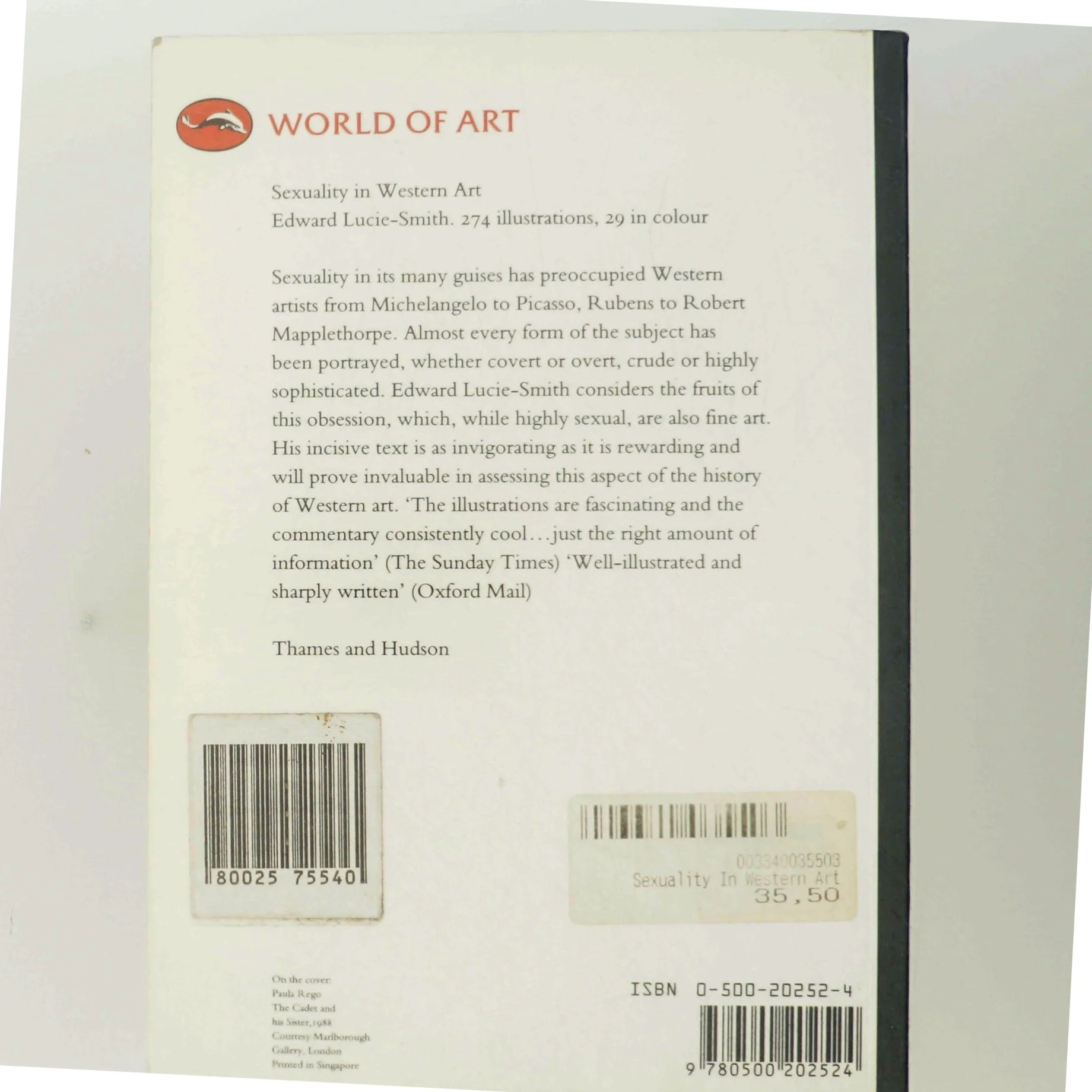 Sexuality in Western art af Edward Lucie-Smith (Bog)