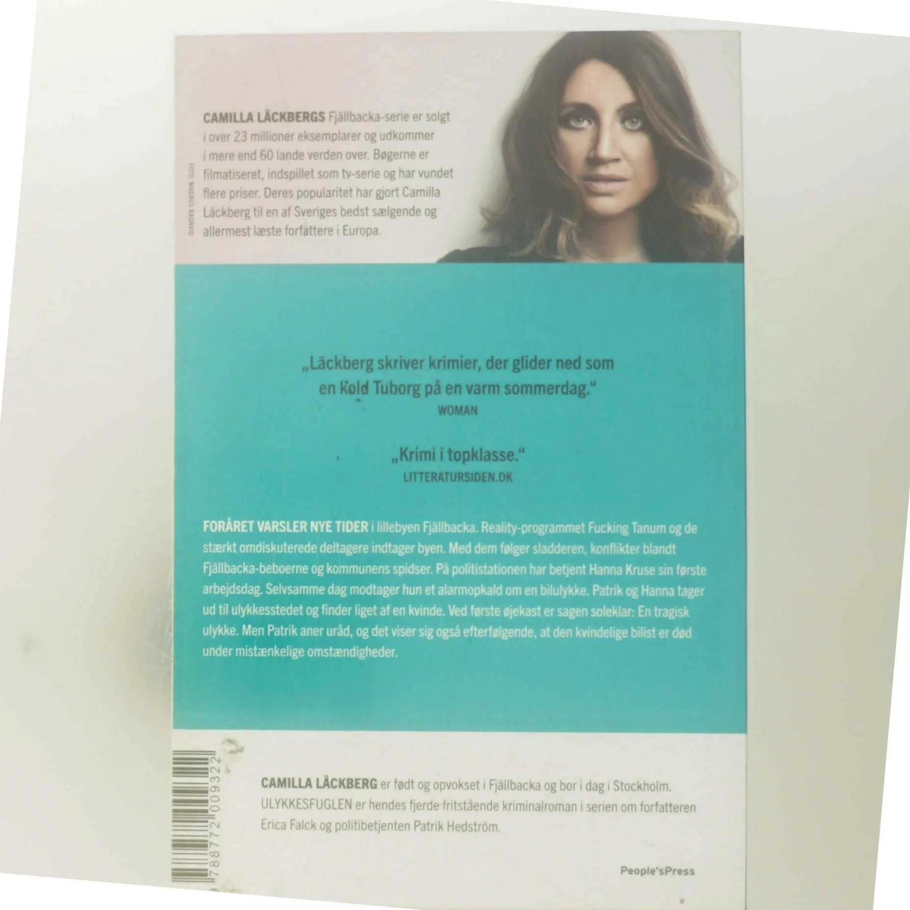 Ulykkesfuglen : kriminalroman af Camilla Läckberg (Bog)